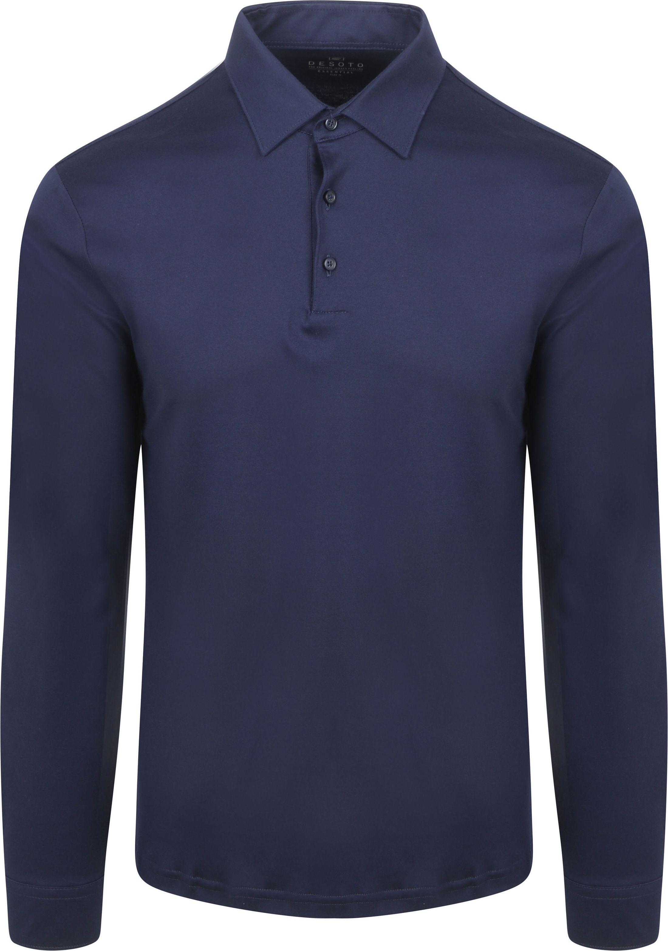 Desoto Longsleeve Poloshirt Essential Navy order online | Suitable Lithuania
