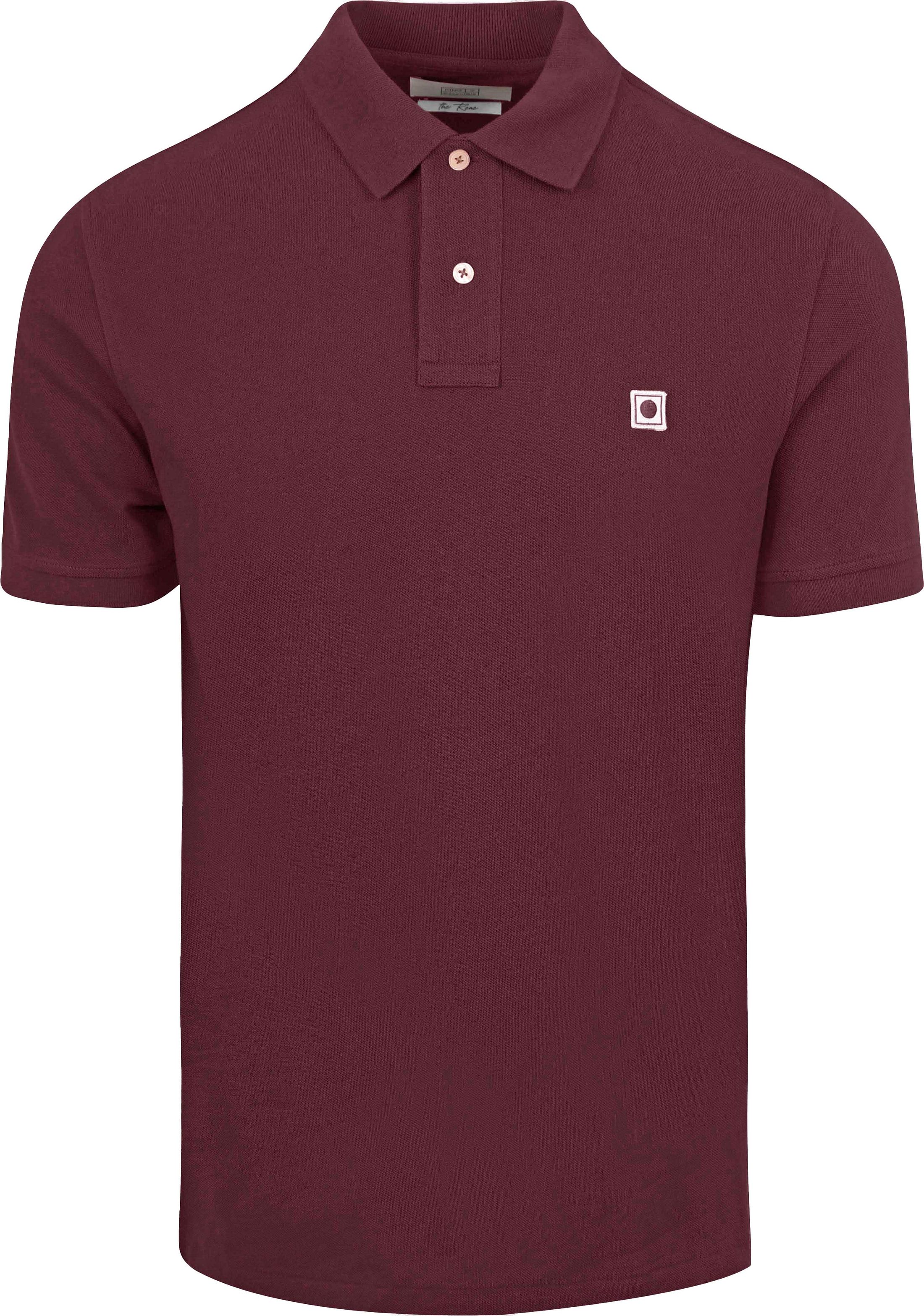 King Essentials The Rene Polo Shirt Burgundy order online | KM111050003-P080T | Suitable Lithuania