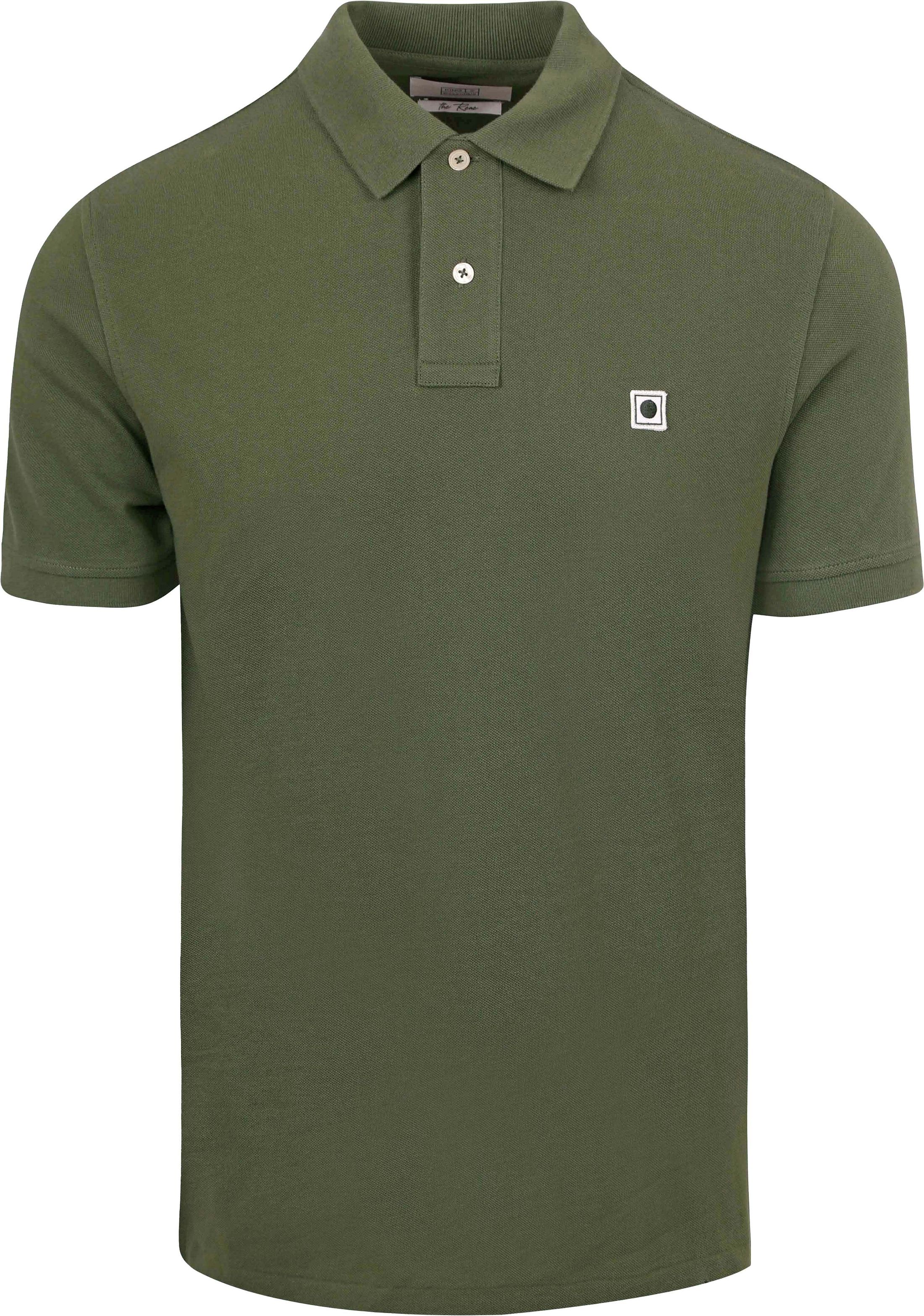 King Essentials The Rene Polo Shirt Olive Green KM111050003-G025T order online | Suitable