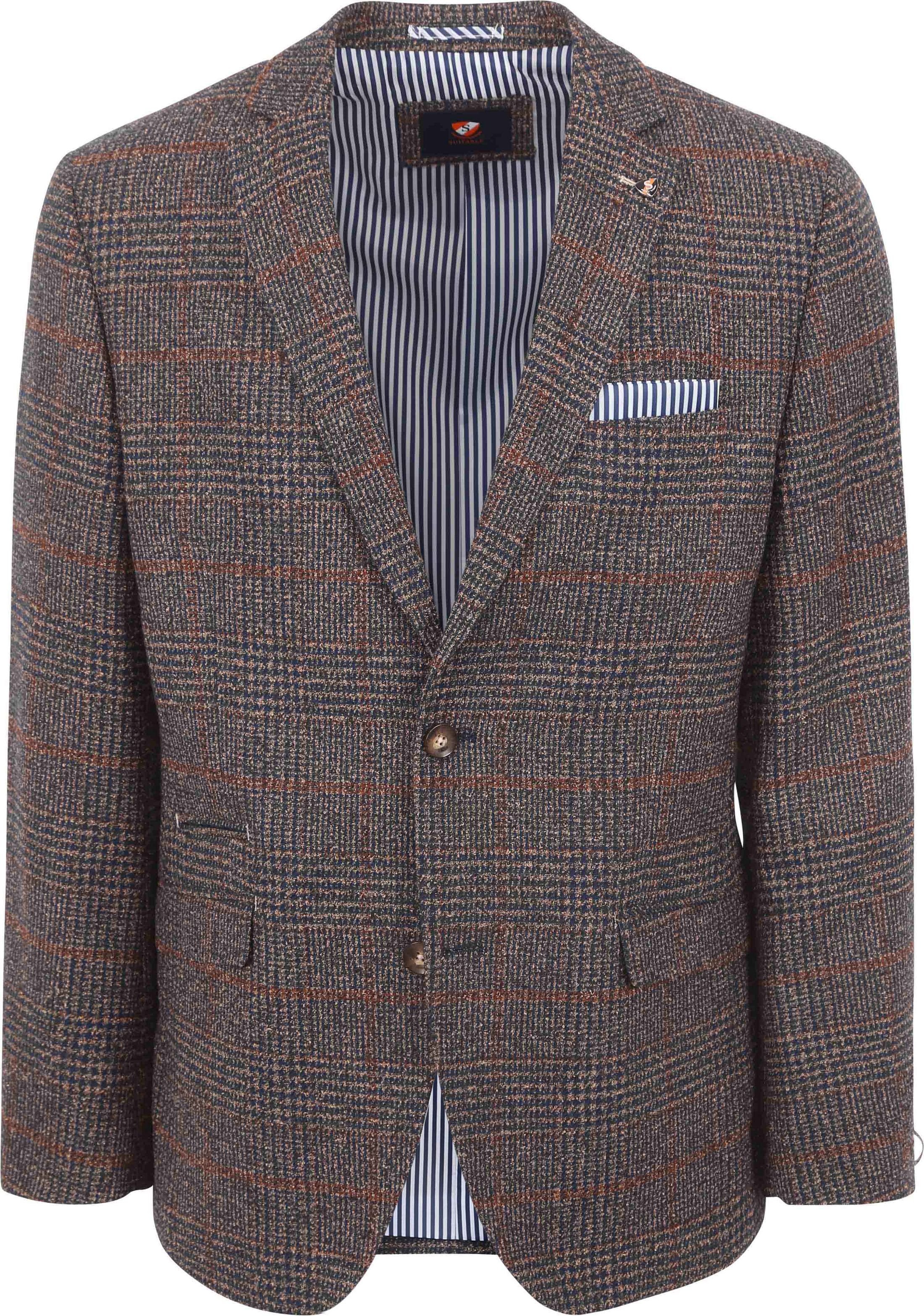 Suitable Colbert Heleen Ruit Bruin SPE233037HE32ST-290 kopen | Suitable