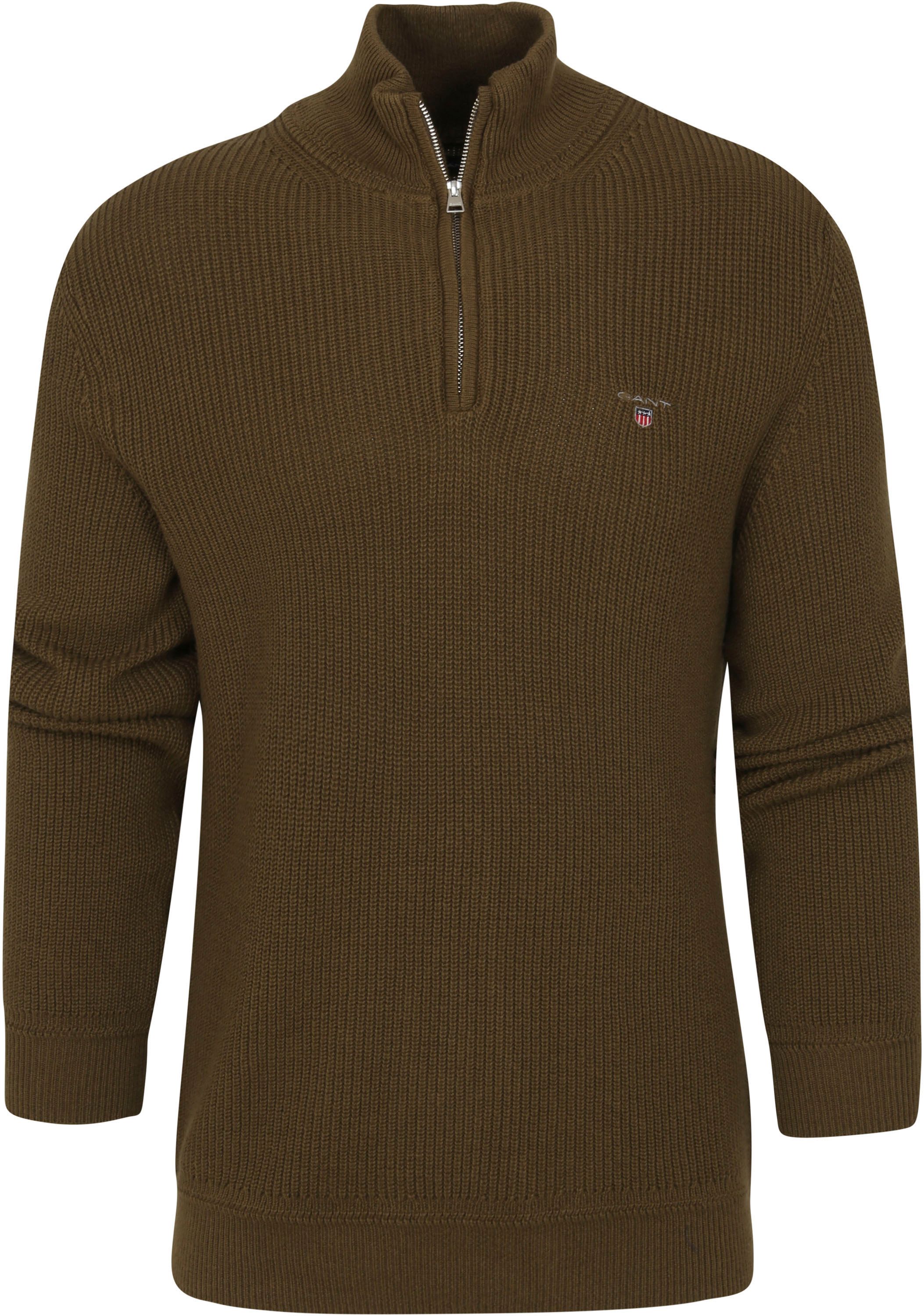 Gant Halfzip Wolle Dunkelgrün 8060039-335 kaufen | Suitable