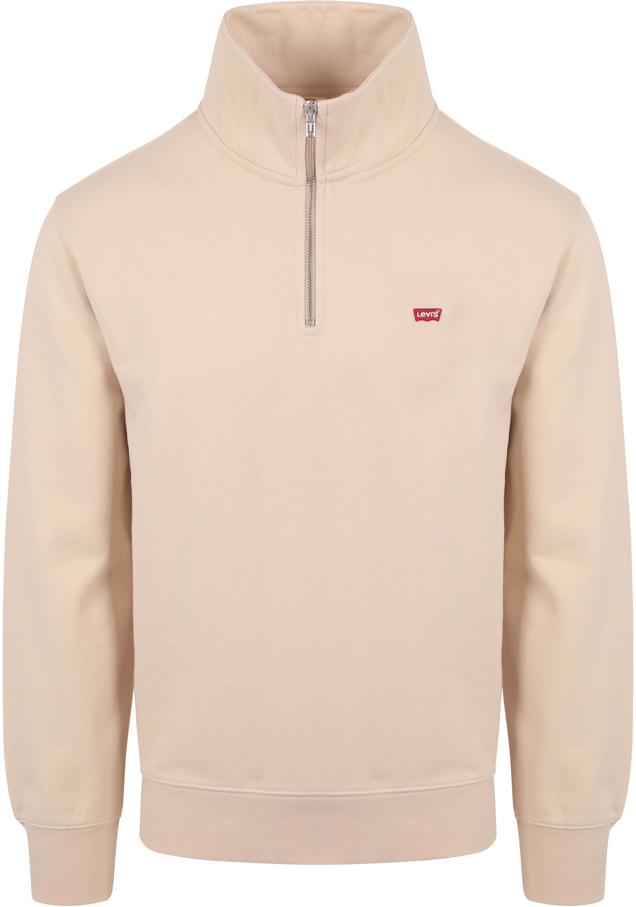 Levi's Sweater Half Zip Ecru A8606-0002 order online | Suitable