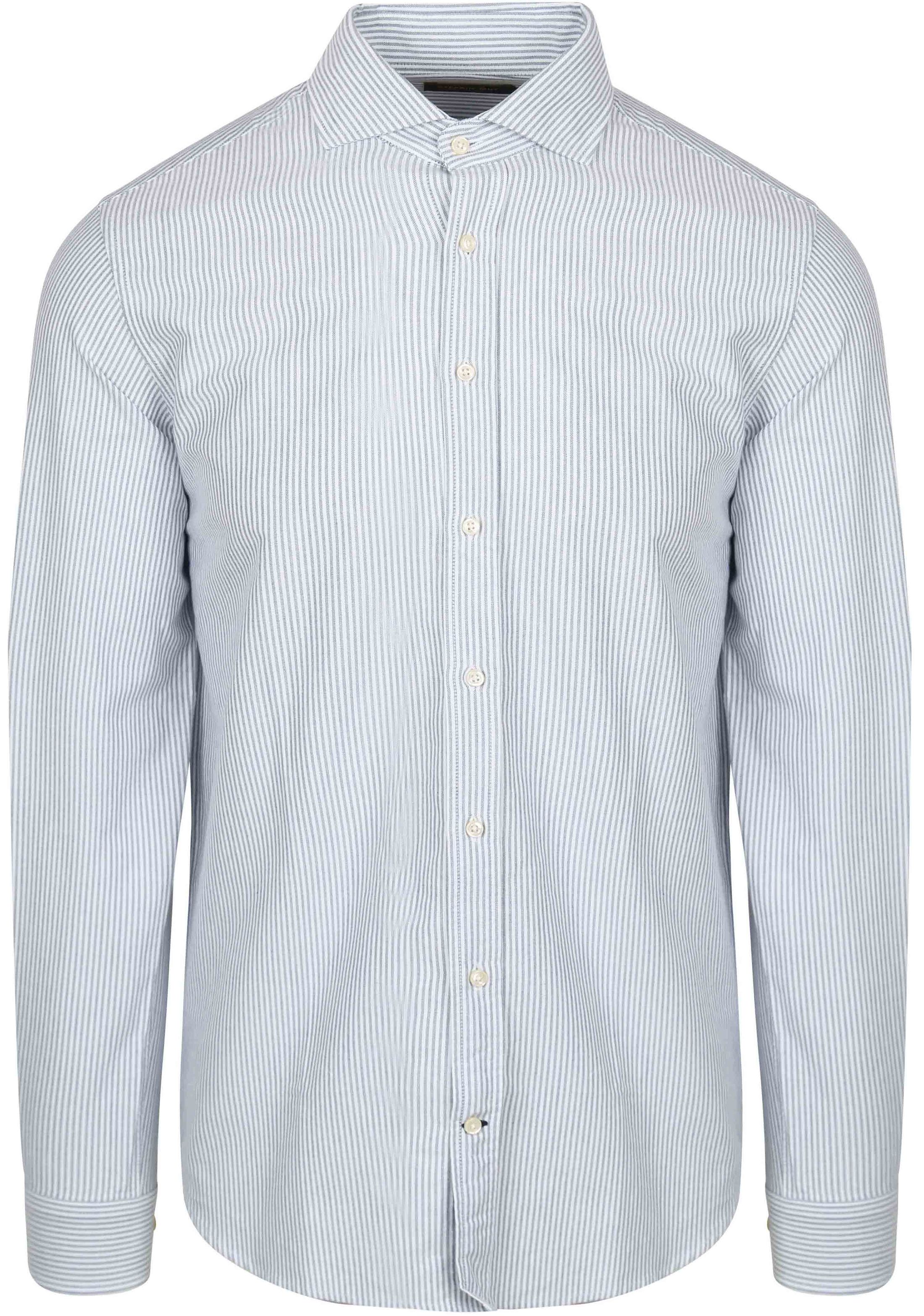 Steppin' Out Shirt Oxford Stripes Light Blue order online | SM6001.0029-Navy | Suitable Lithuania