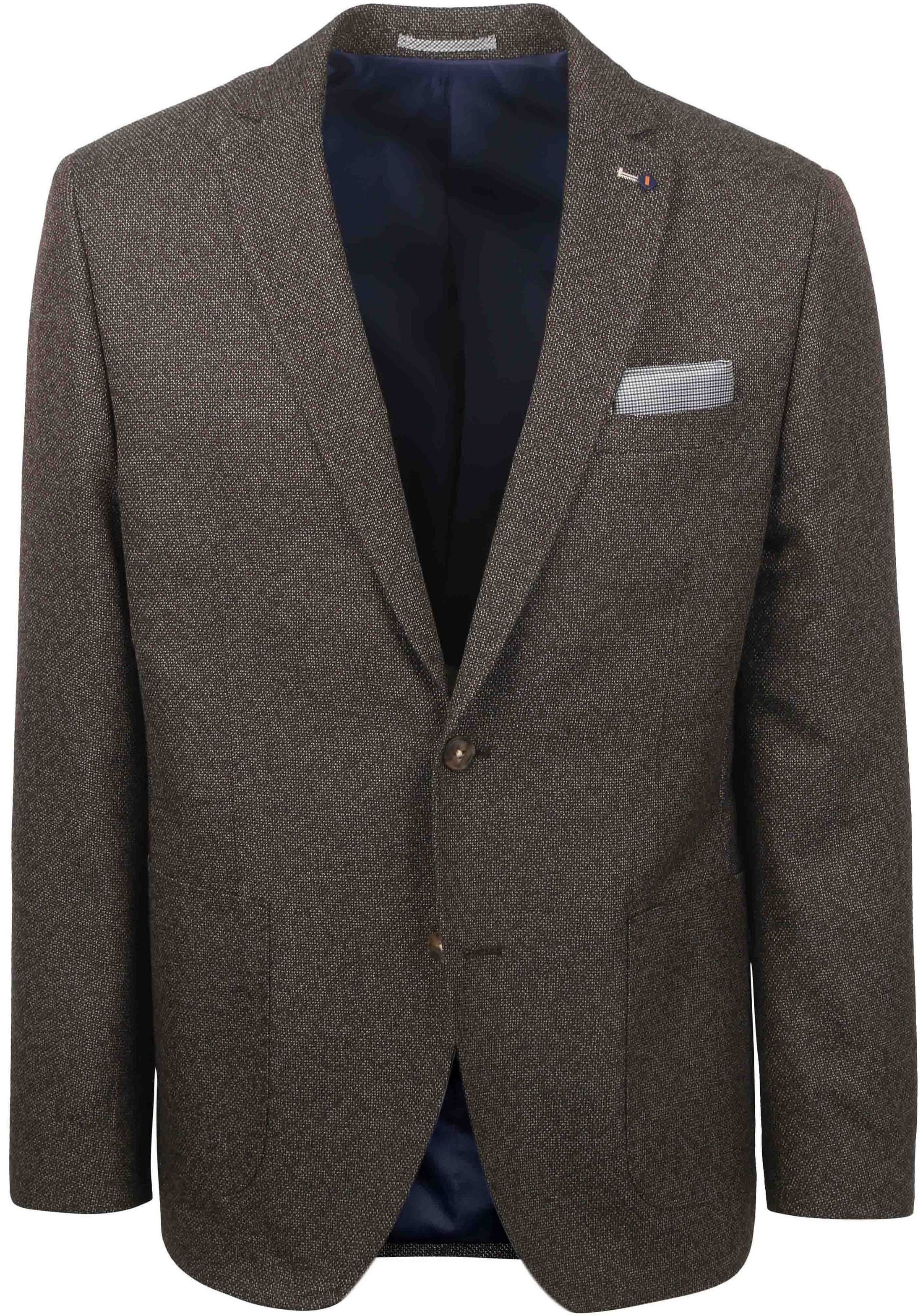 Suitable blazer Leek Structure Brown order online | SPE253037LE20ST-871 | Suitable Hungary