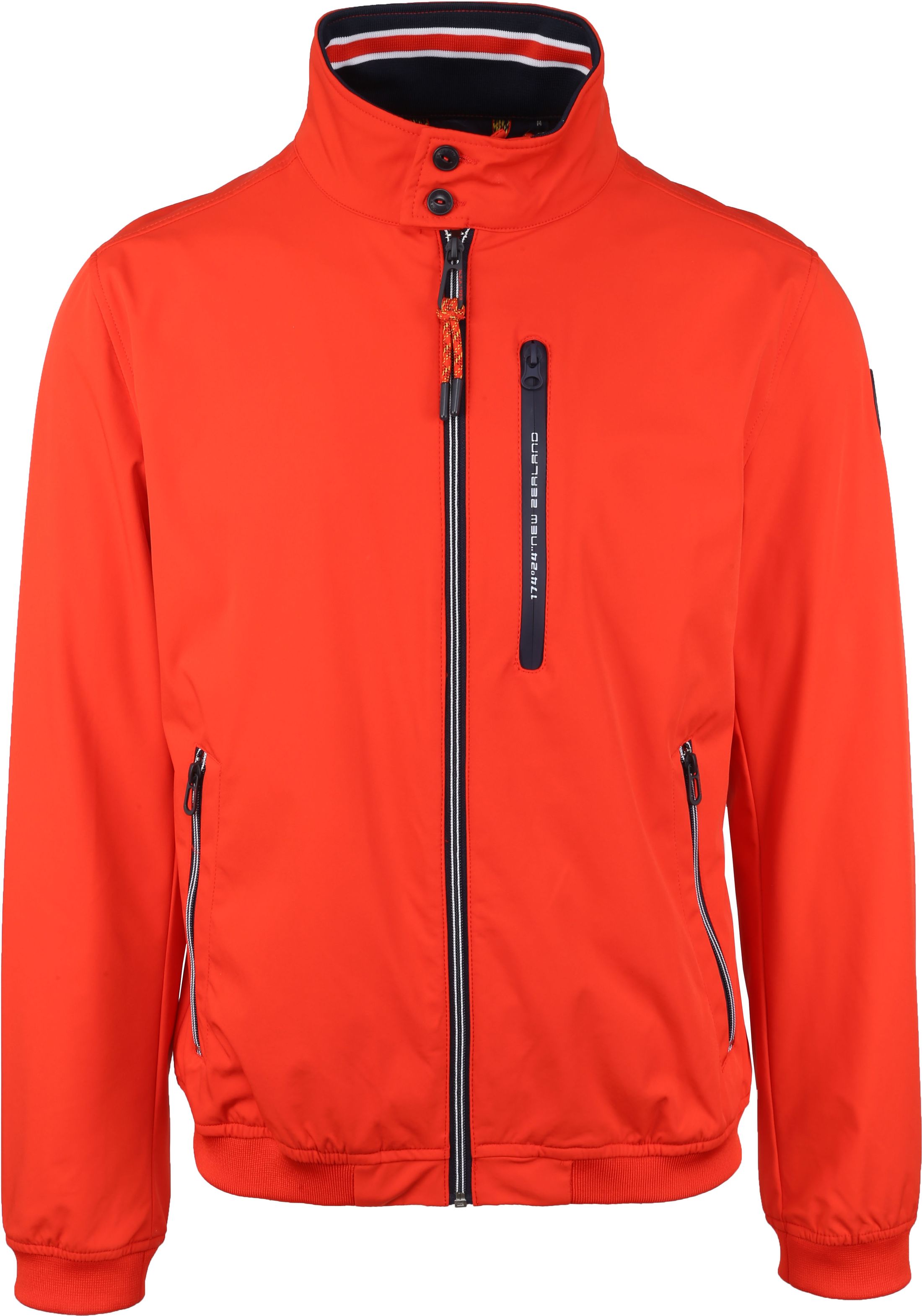 NZA Motueka Jacket Orange Red size L