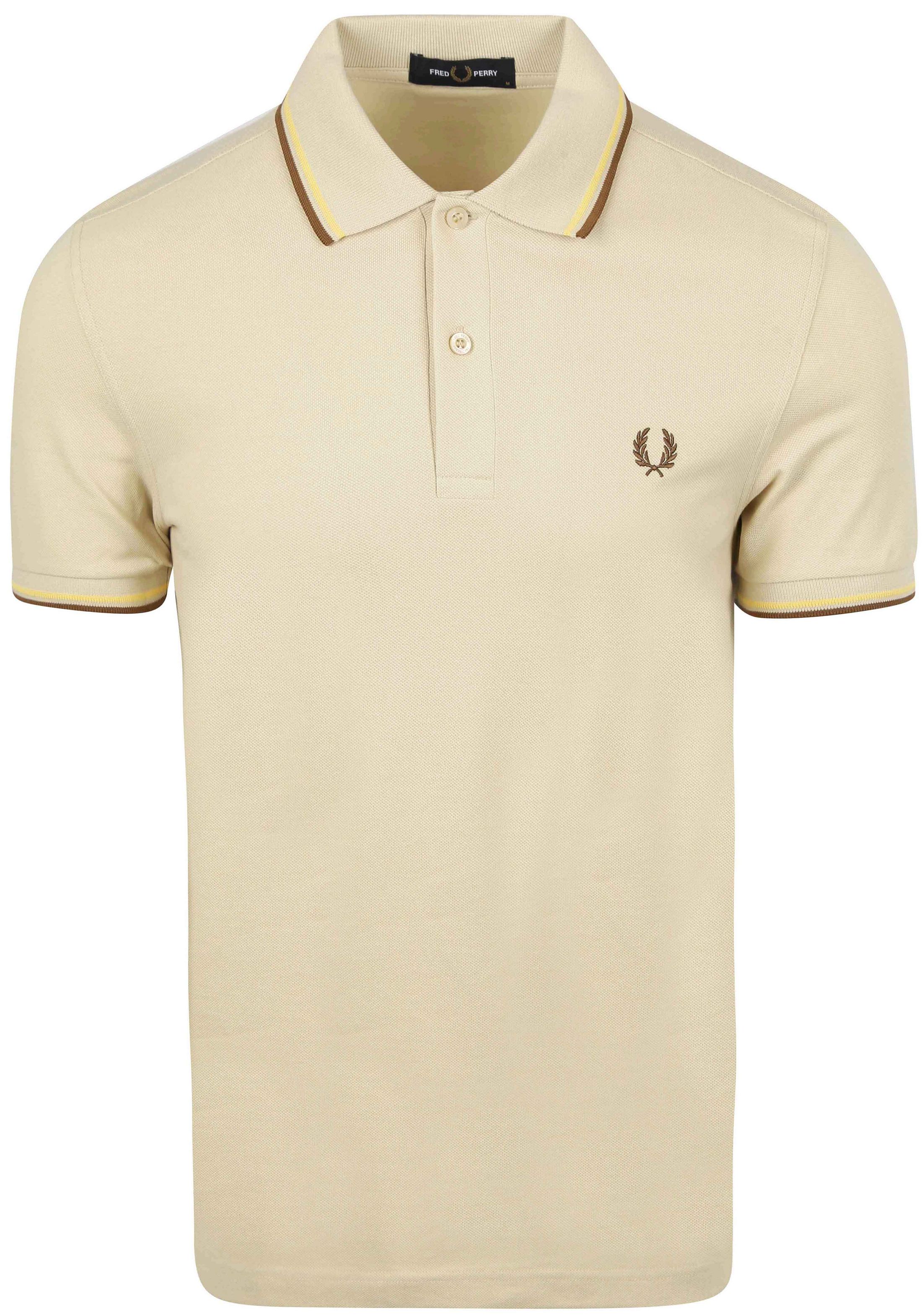 Fred Perry M3600 Polo Ecru Y56 M3600-Y56 kopen | Suitable