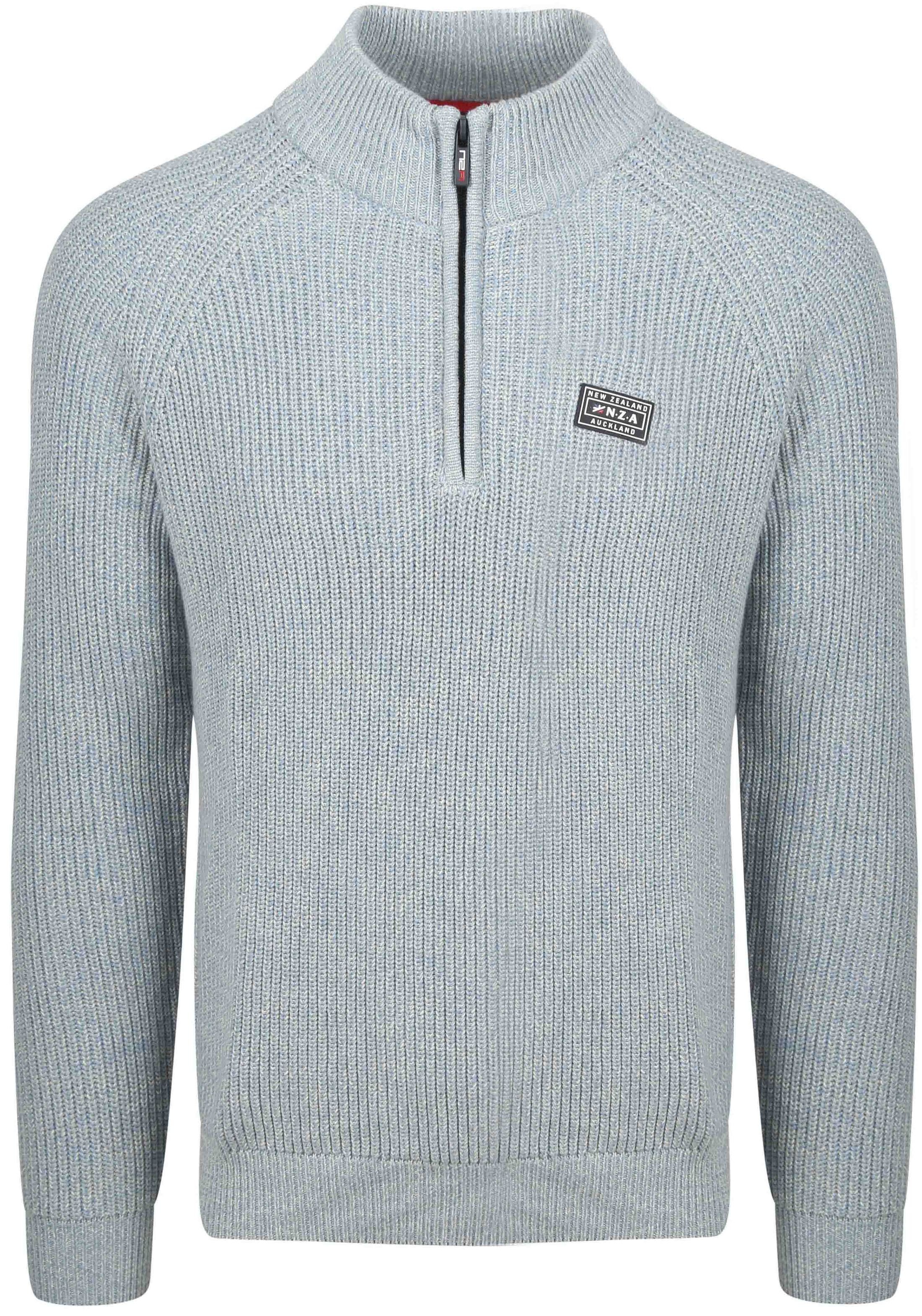 NZA Half Zip Sweater Drake Light Blue 24HN472-1639 order online | Suitable