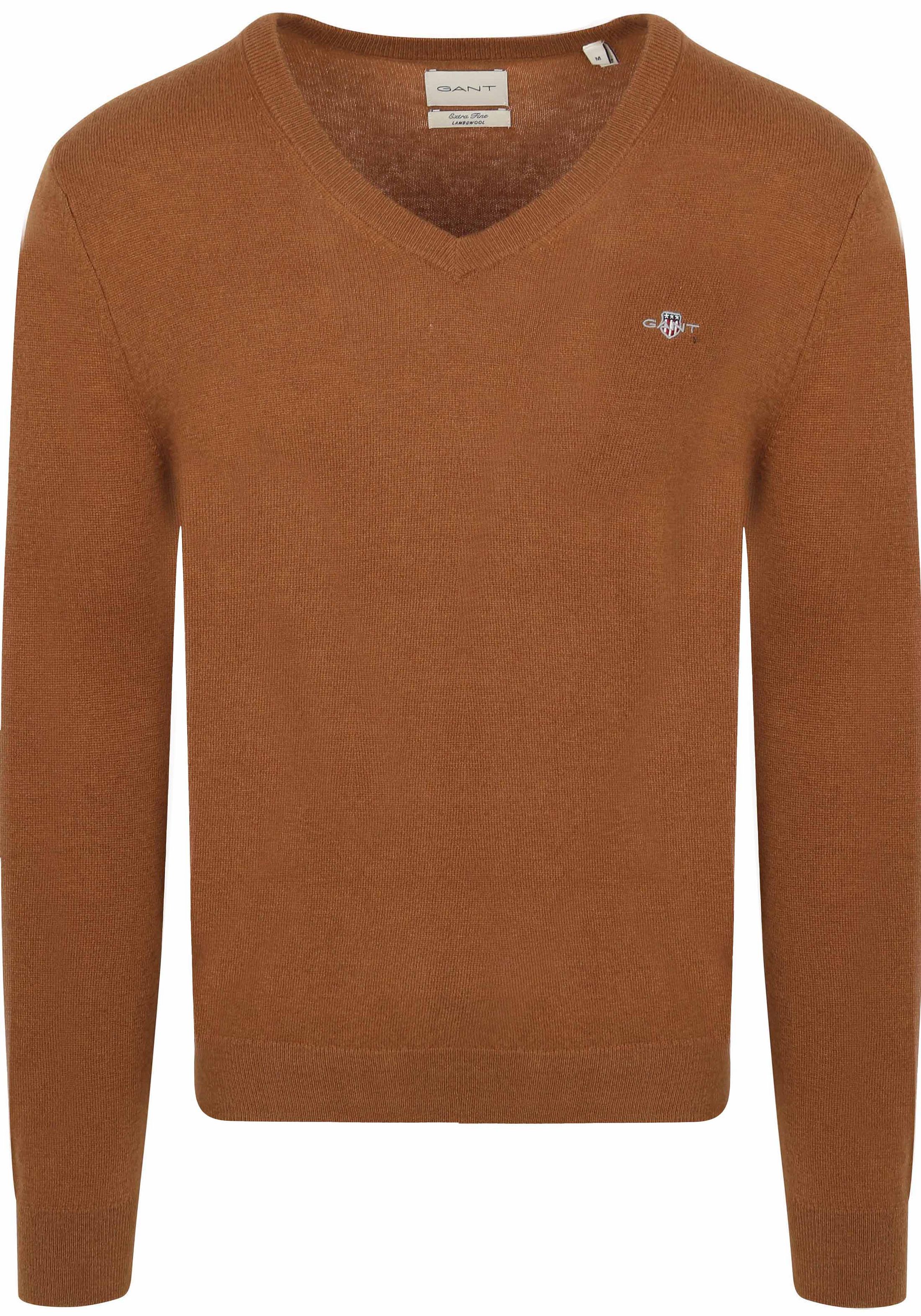Gant Pullover V-Ausschnitt Wool Blend Camel 8050274-220 kaufen | Suitable
