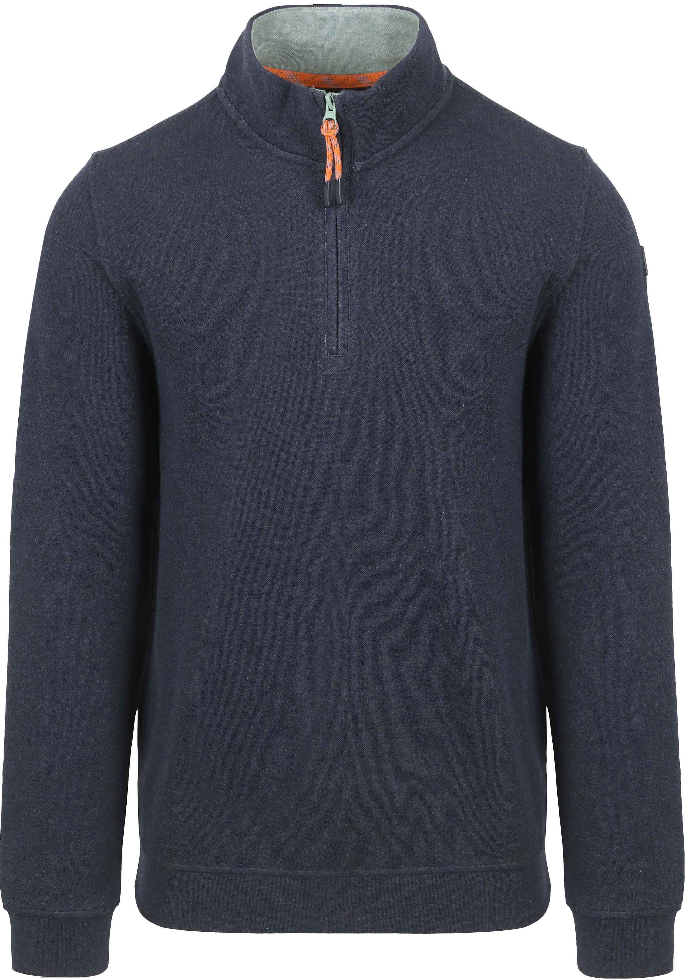 NZA Half Zip Sweater Samuel Navy 24GN301-1617 order online | Suitable