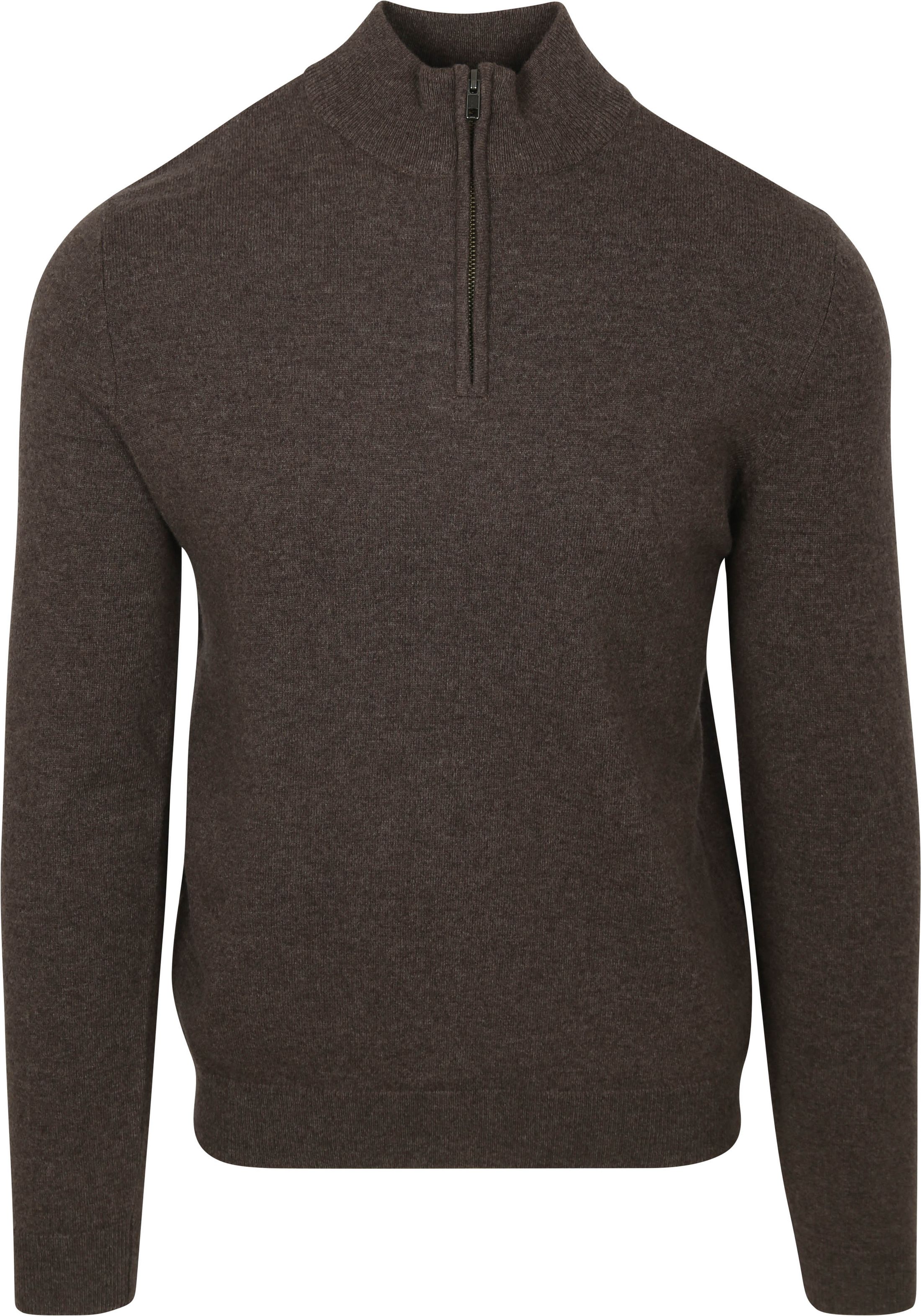 Steppin' Out Half Zip Pullover Merino Wool Brown order online | Suitable