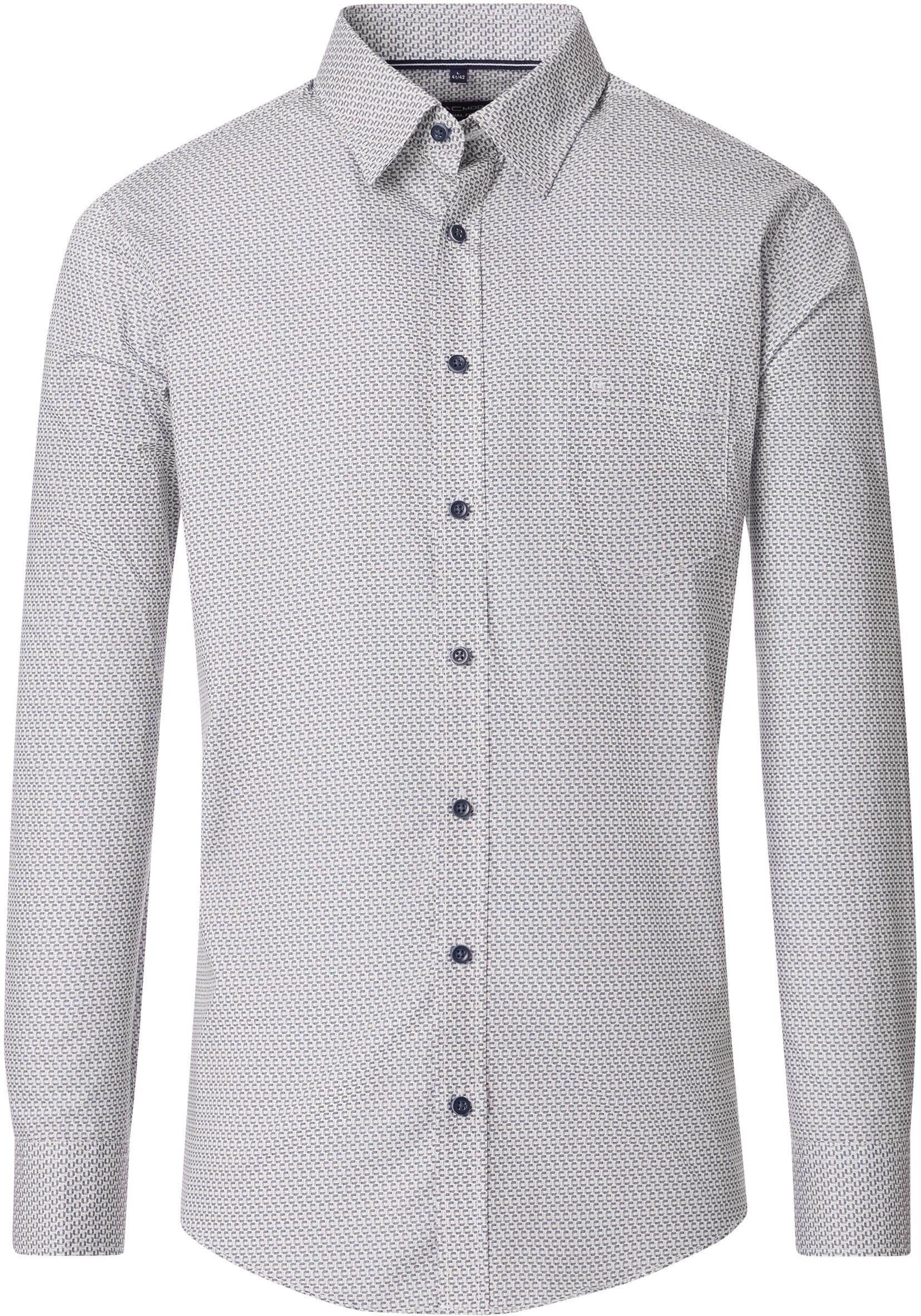 Casa Moda Casual Shirt Squared Circle Blue 454389100-100 order online | Suitable