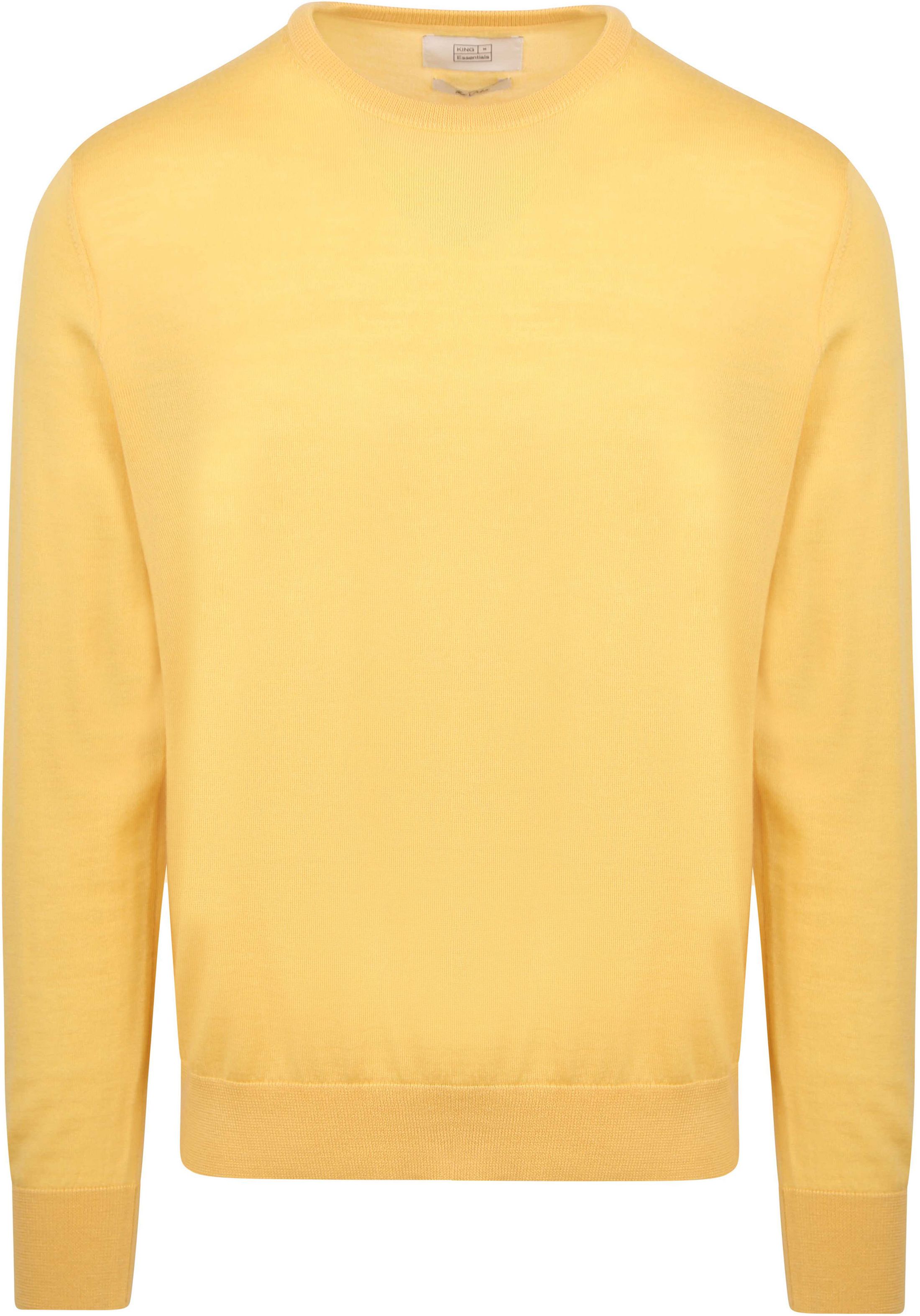King Essentials The John Pullover Merino Geel KM111030001-Y010T kopen | Suitable