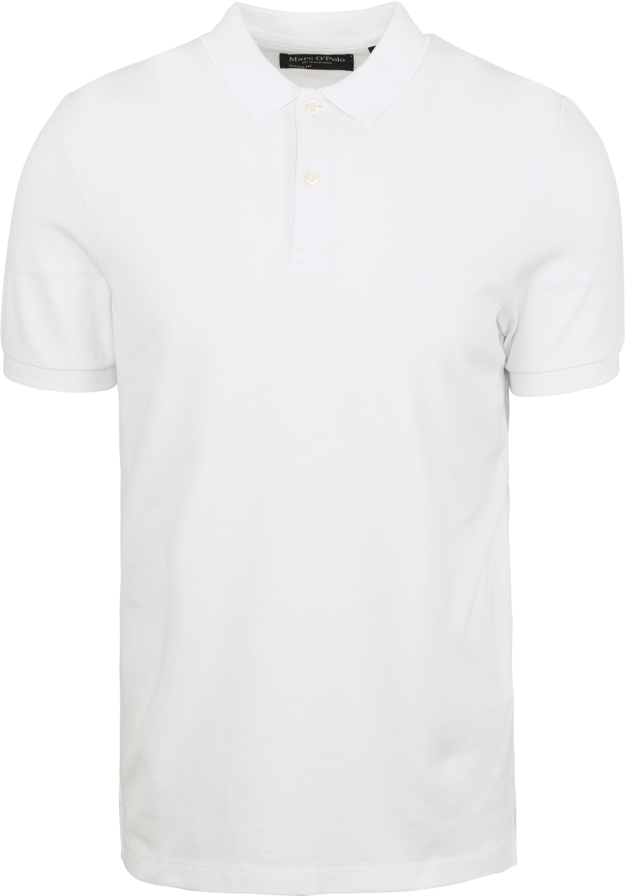 Marc O'Polo Polo Blanc Product / Achterkant