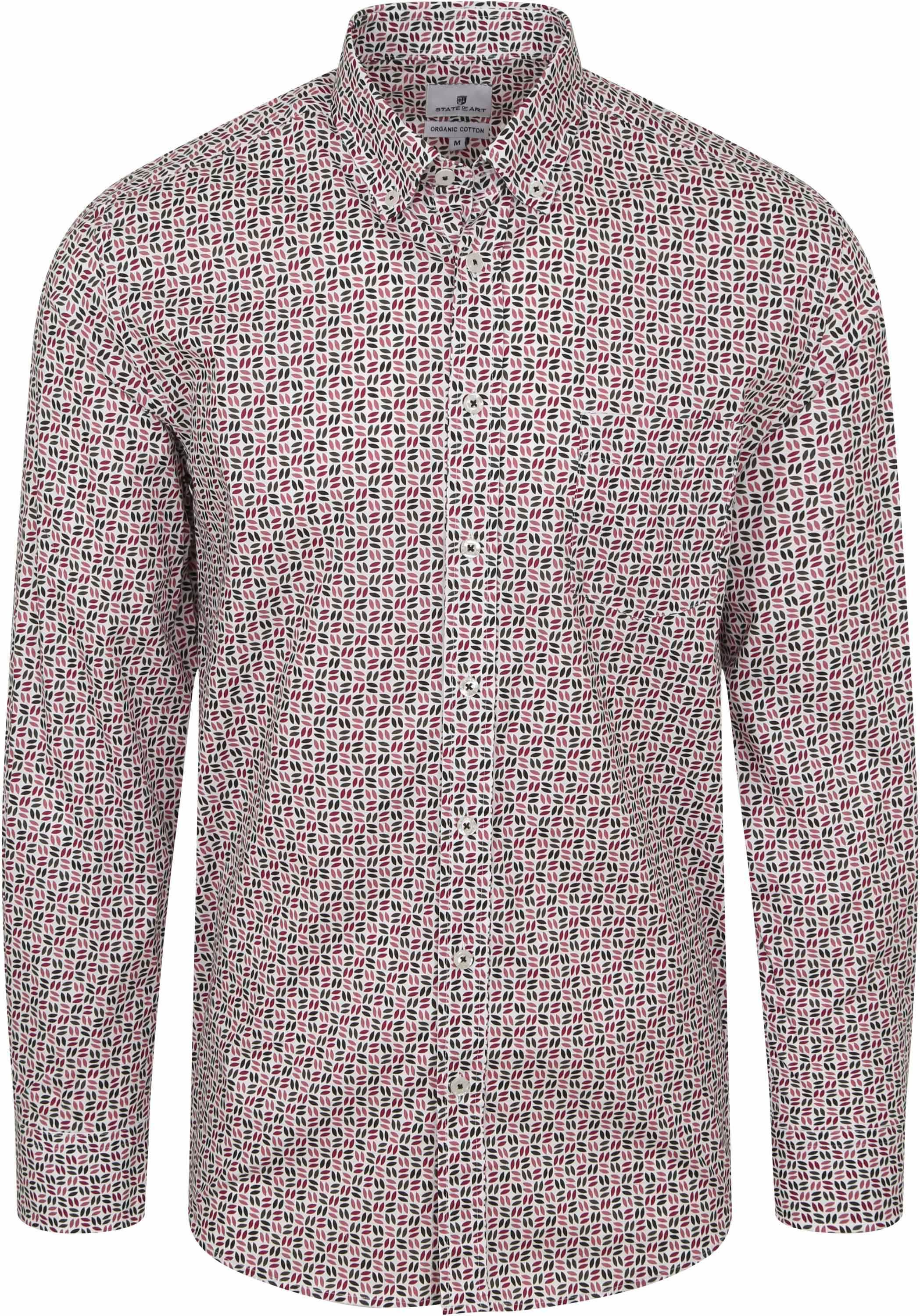 State Of Art Shirt Print Multicoloured Pink Multicolour size L