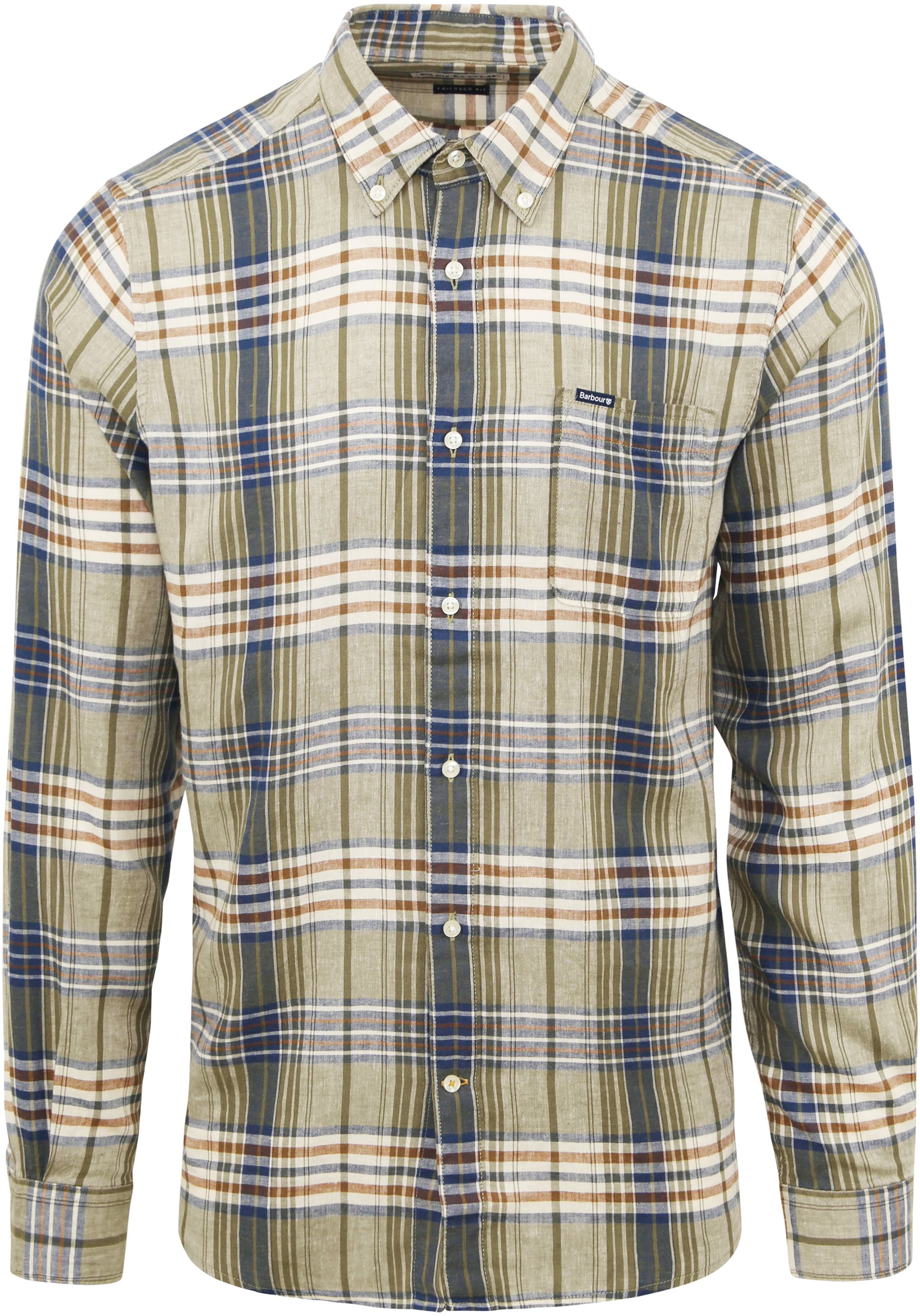 Barbour Laneskin Shirt Checkered Green MSH5296-OL51 order online | Suitable