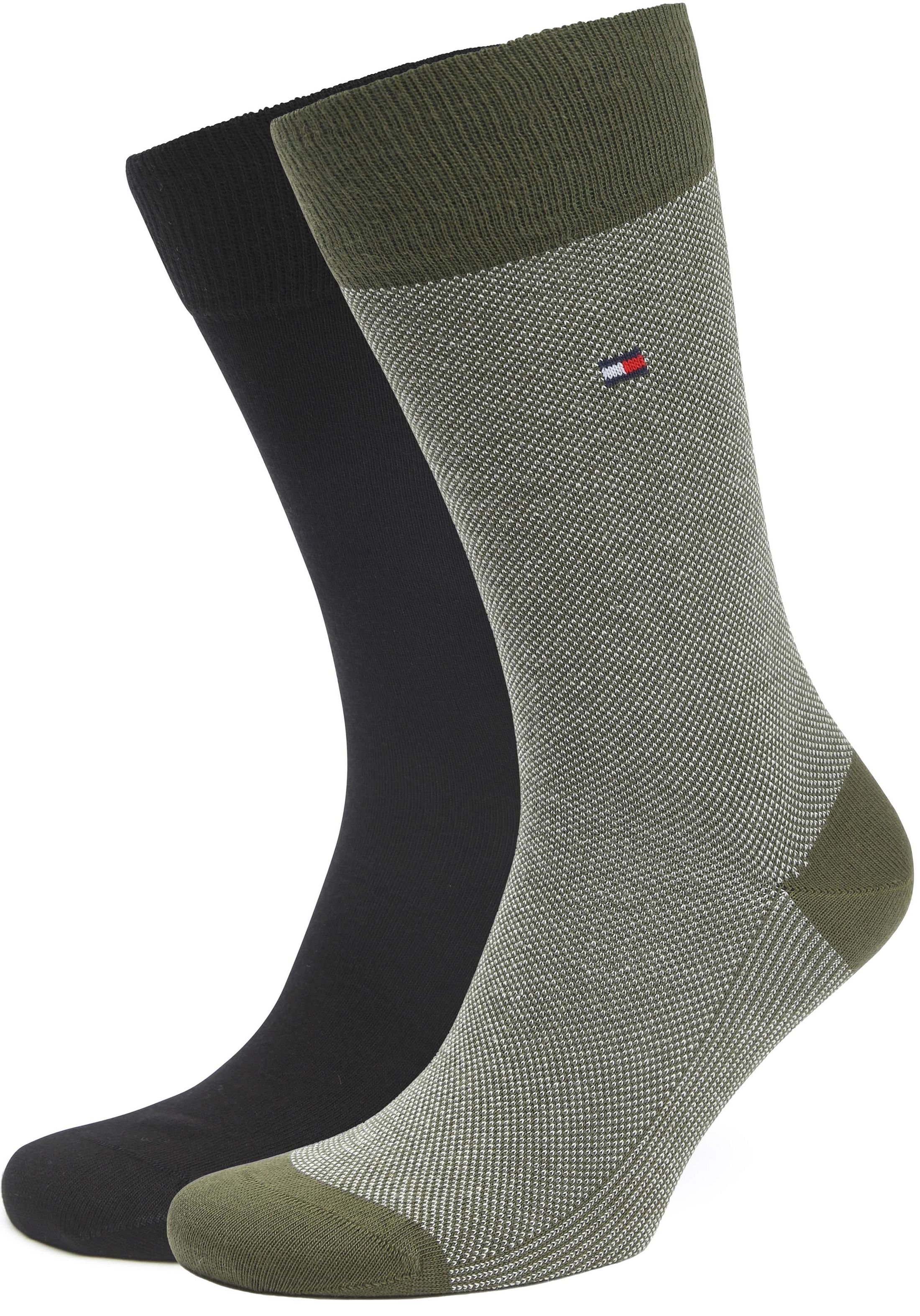 Tommy Hilfiger 2-Pair Socks Birdseye Green order online | 701226104-024 | Suitable Spain
