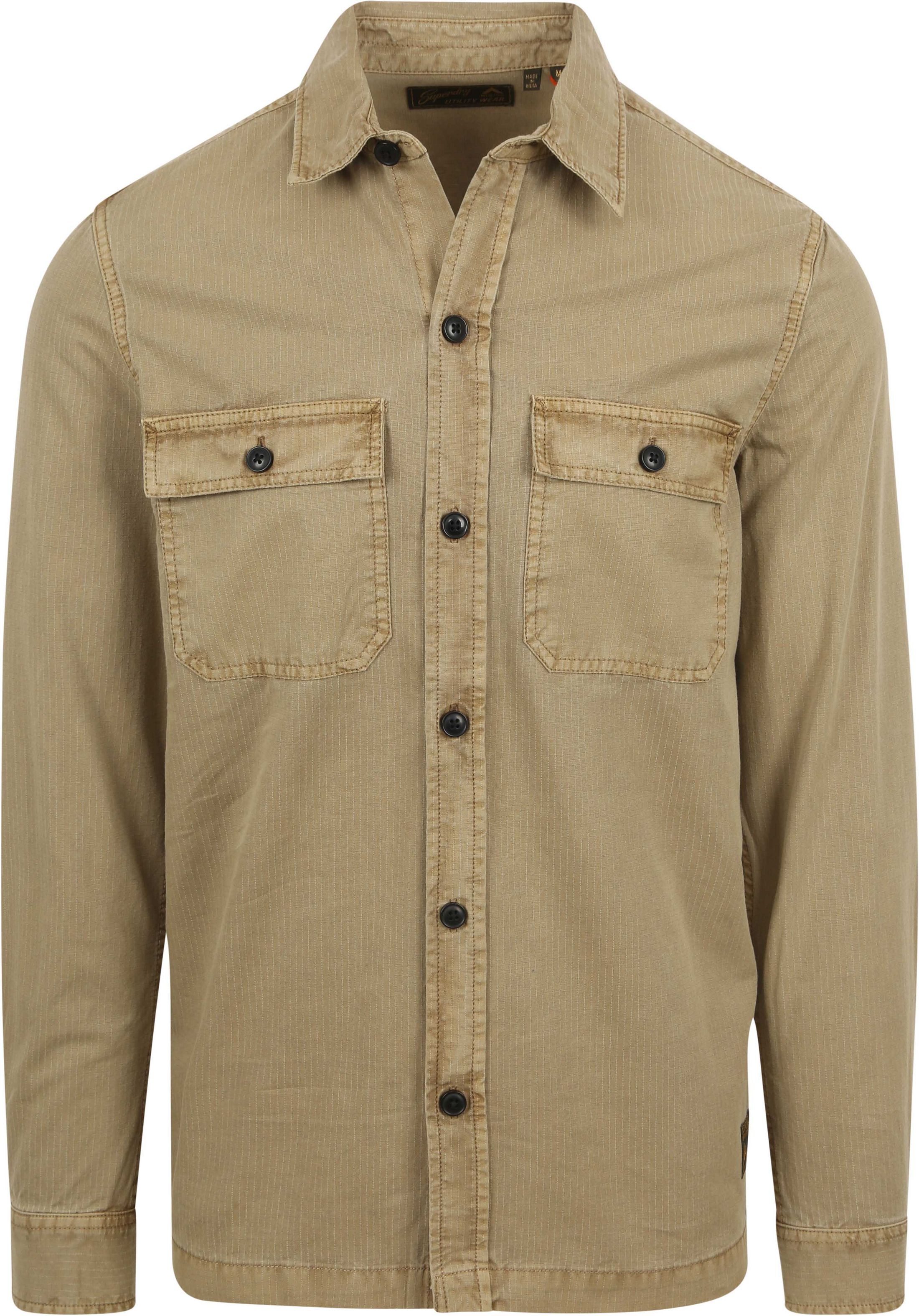 Superdry Overshirt Military Beige M4010799A-8MF order online | Suitable