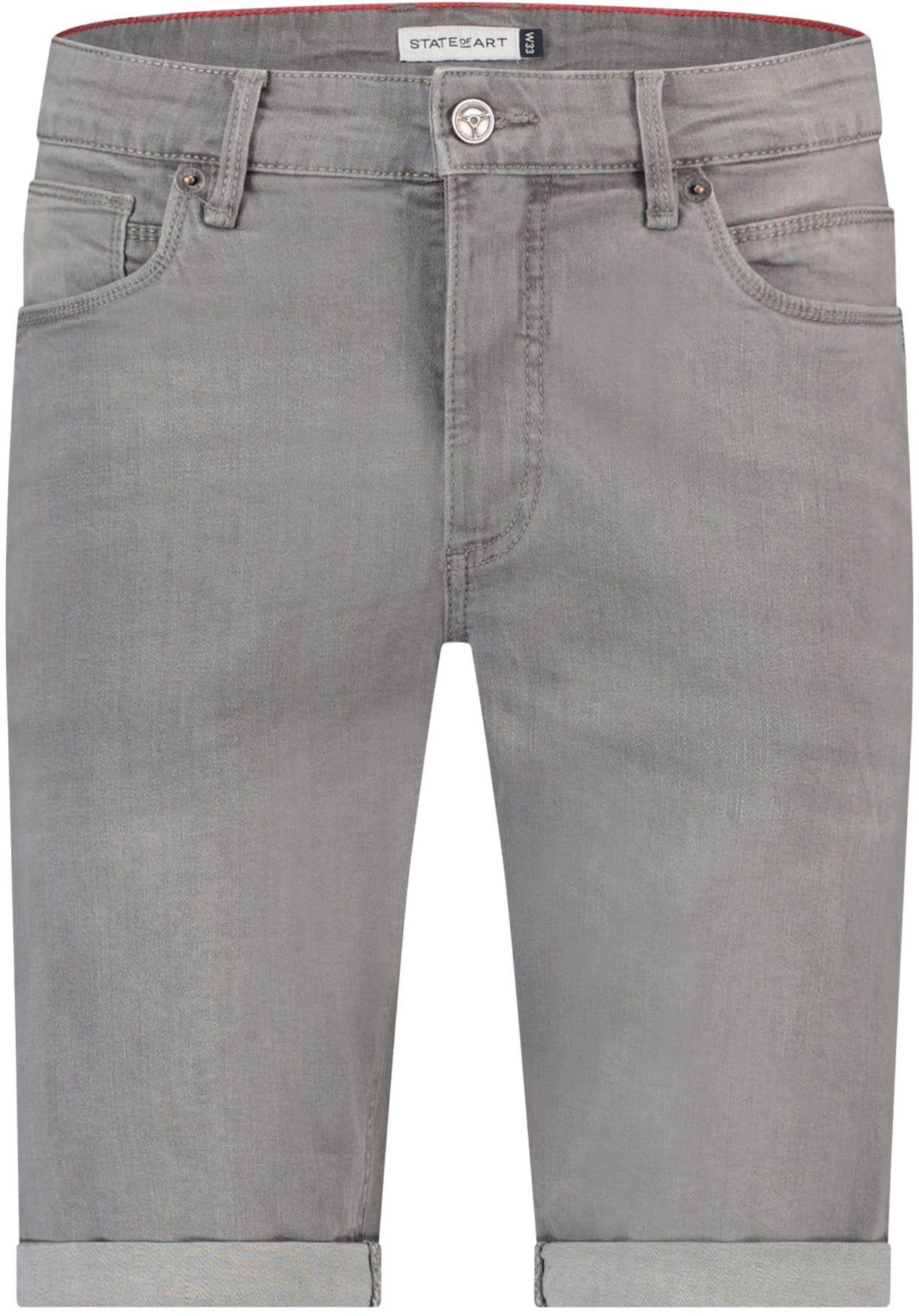 State Of Art Denim Shorts Gray Grey size 33