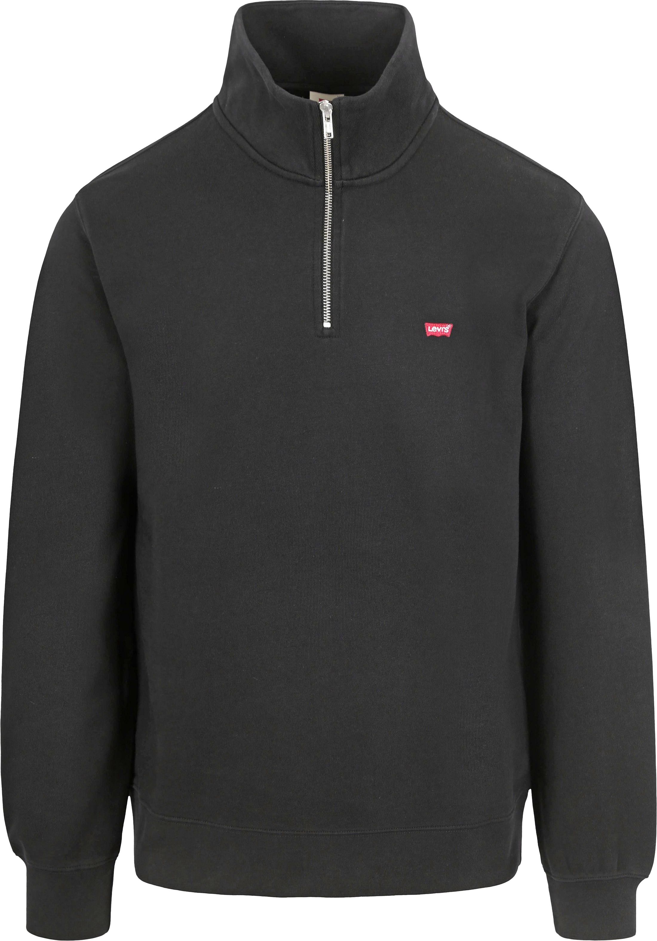 Levi's Sweater Half Zip Black A8606-0000 order online | Suitable