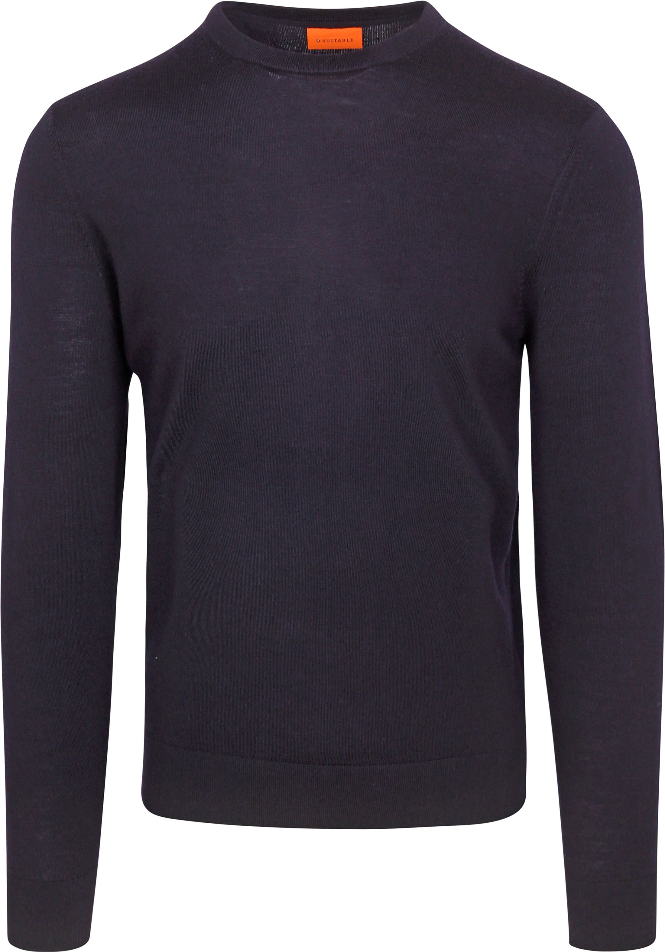 Suitable Merino Pullover Navy PU-MRI-O-24 51047 Navy order online | Suitable