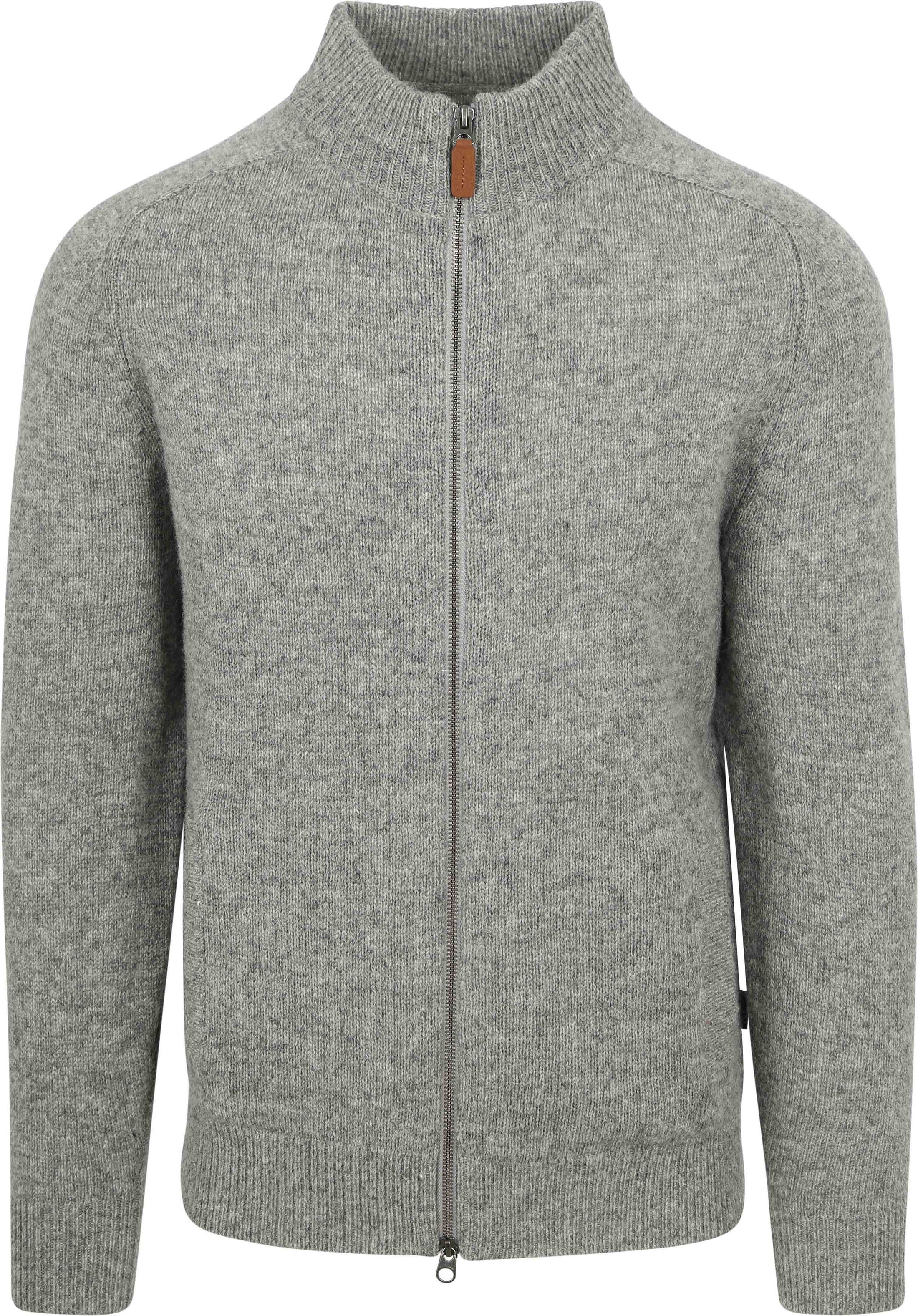 Barbour Talder Zip Cardigan Wool Grey MKN1590-GY52 order online | Suitable