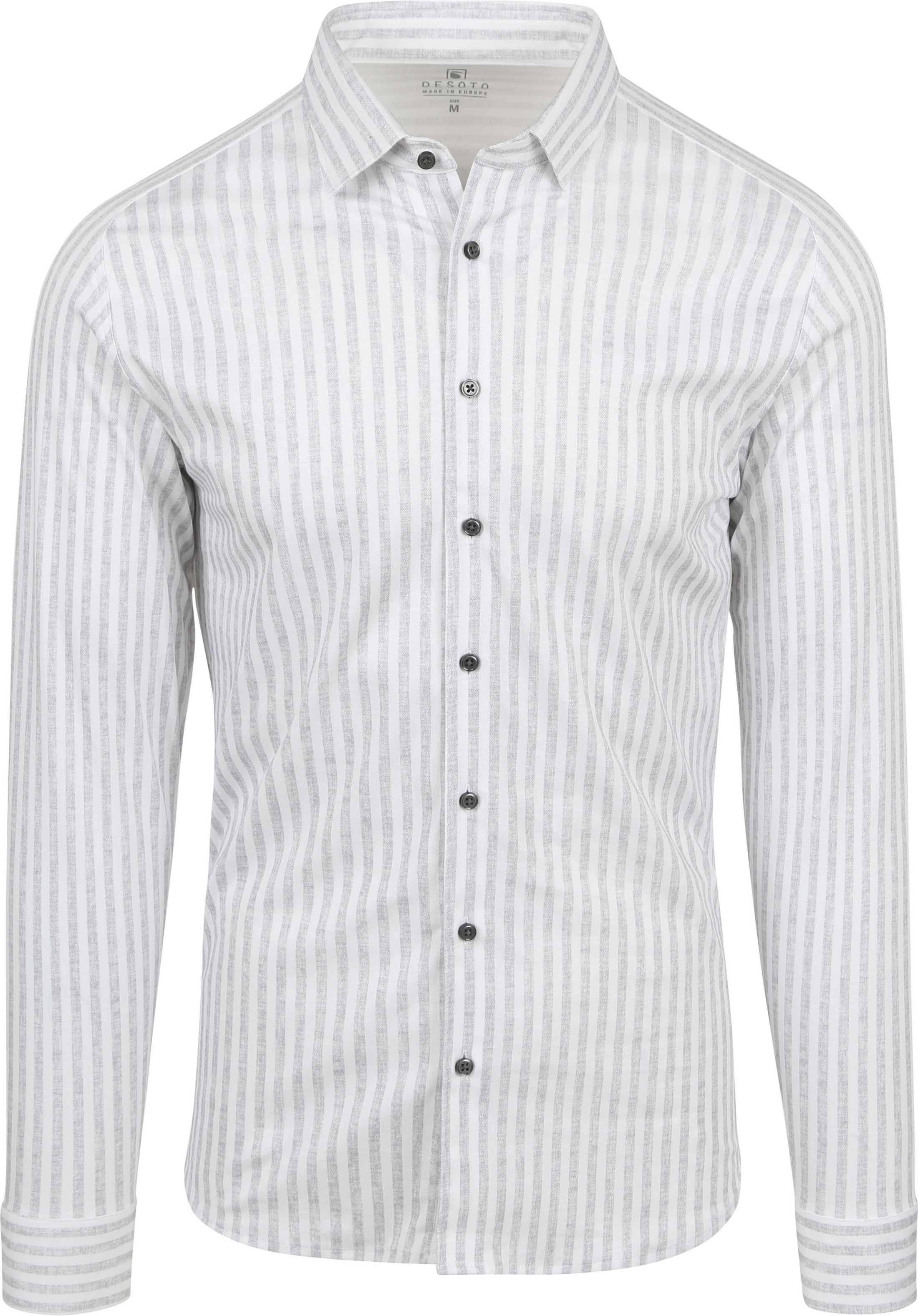 Desoto Shirt Kent Optics Stripes Grey 72028-3-727 order online | Suitable