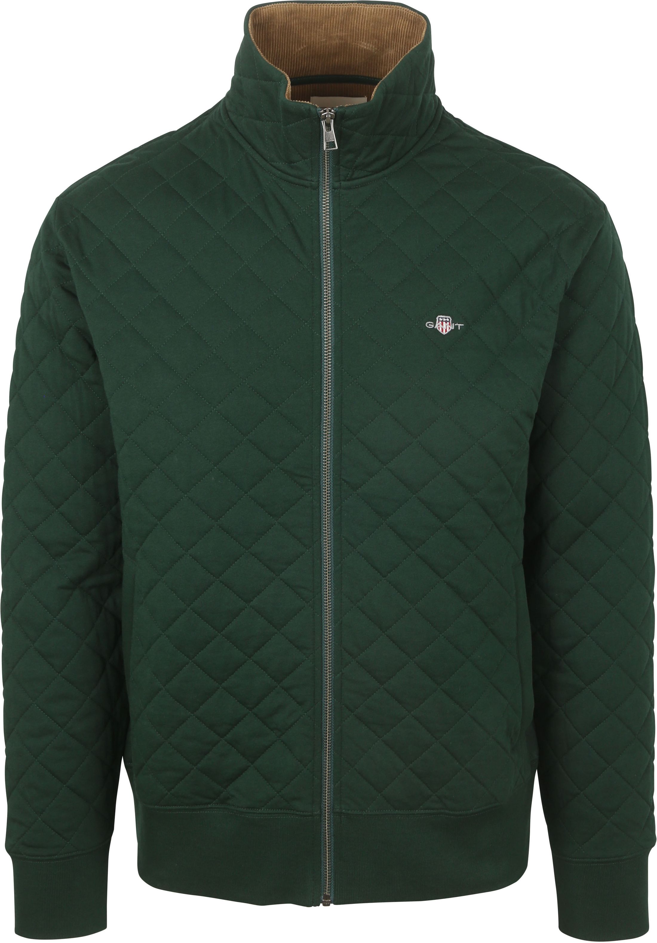Gant Quilted Strickjacke Dunkelgrün 2067081-374 kaufen | Suitable