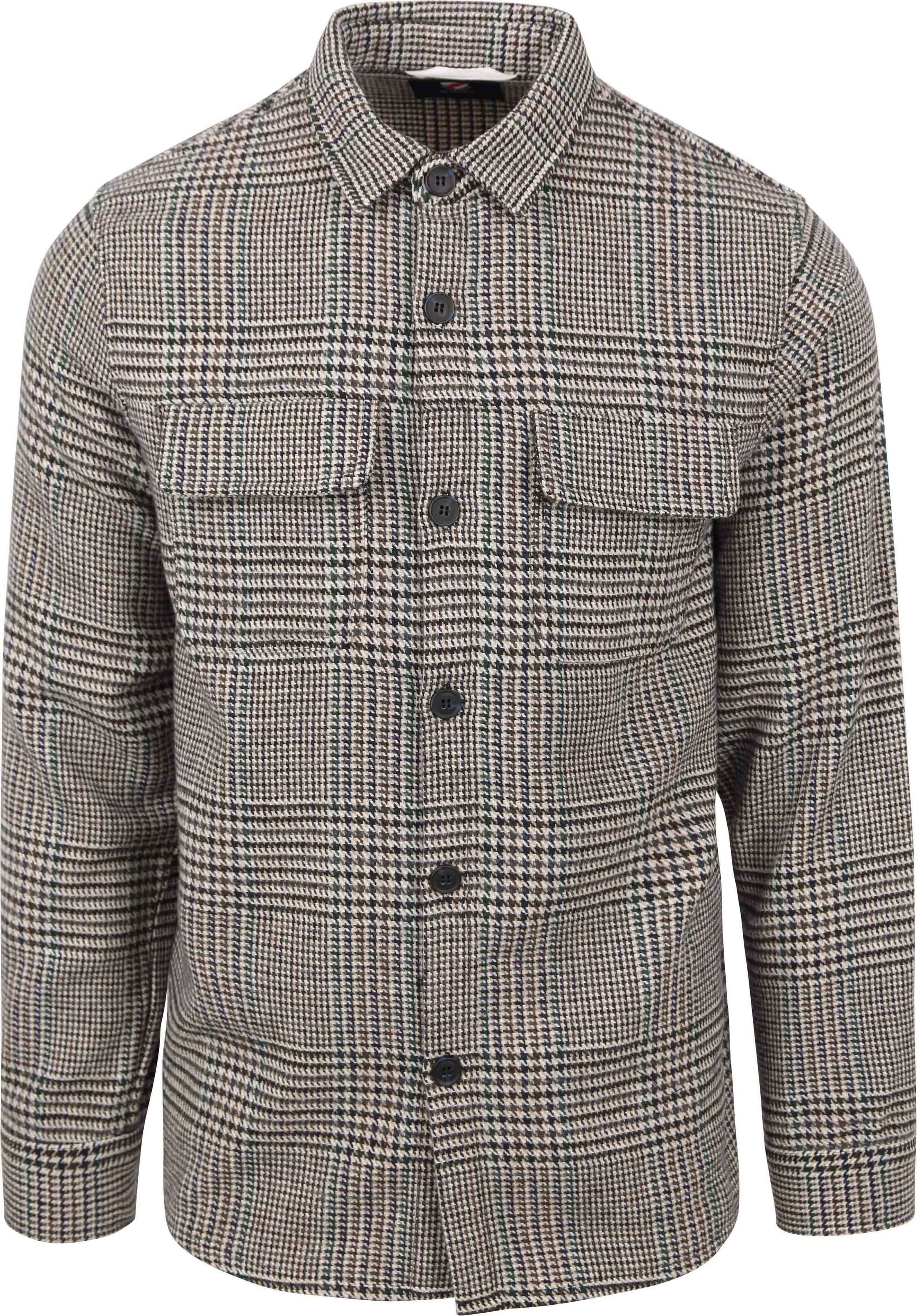 Suitable Overshirt Augustus Flanel Beige SPE23307AU12ST-820 order online | Suitable