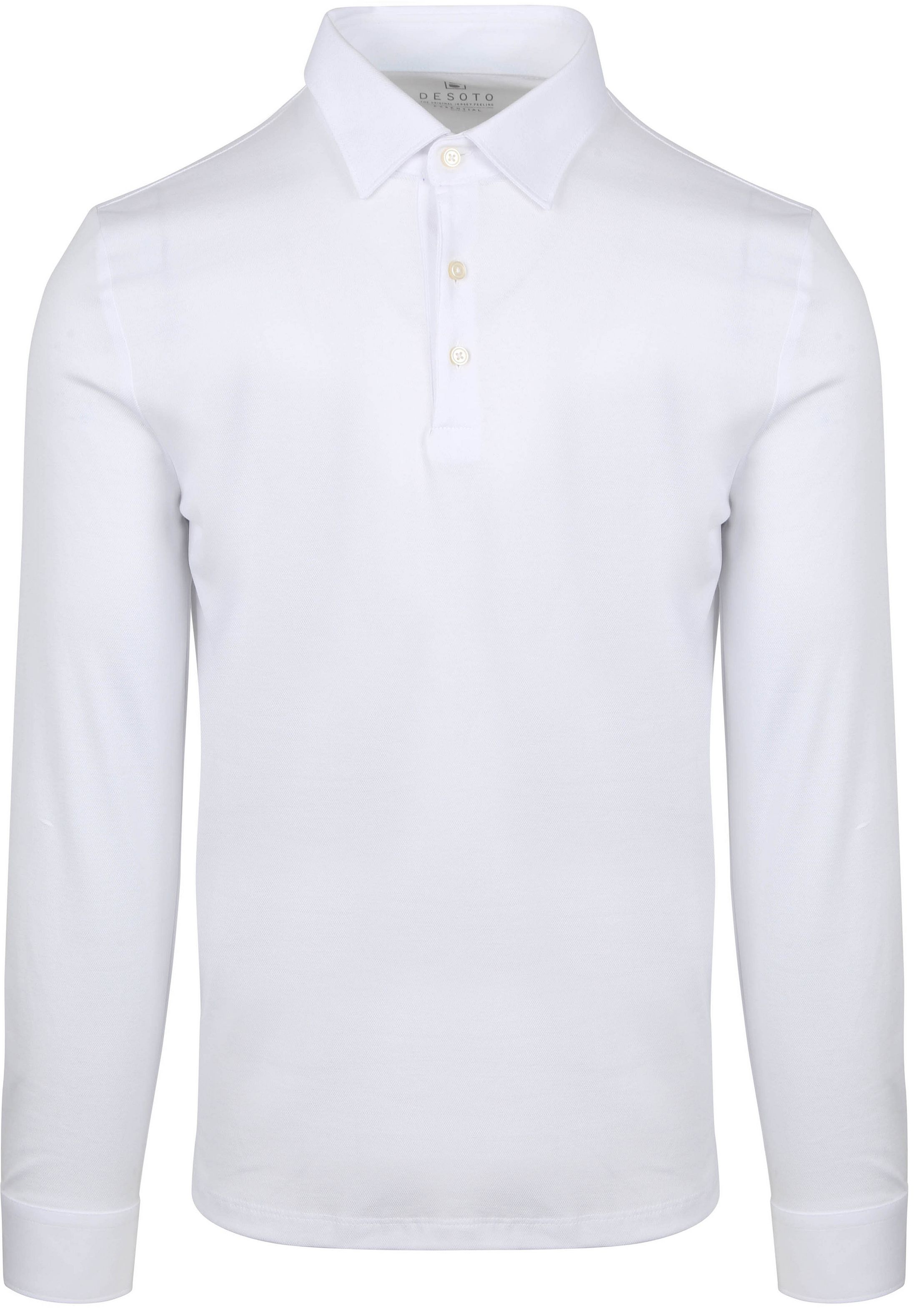 Desoto Longsleeve Poloshirt Essential Weiß 87018-3-100 kaufen | Suitable