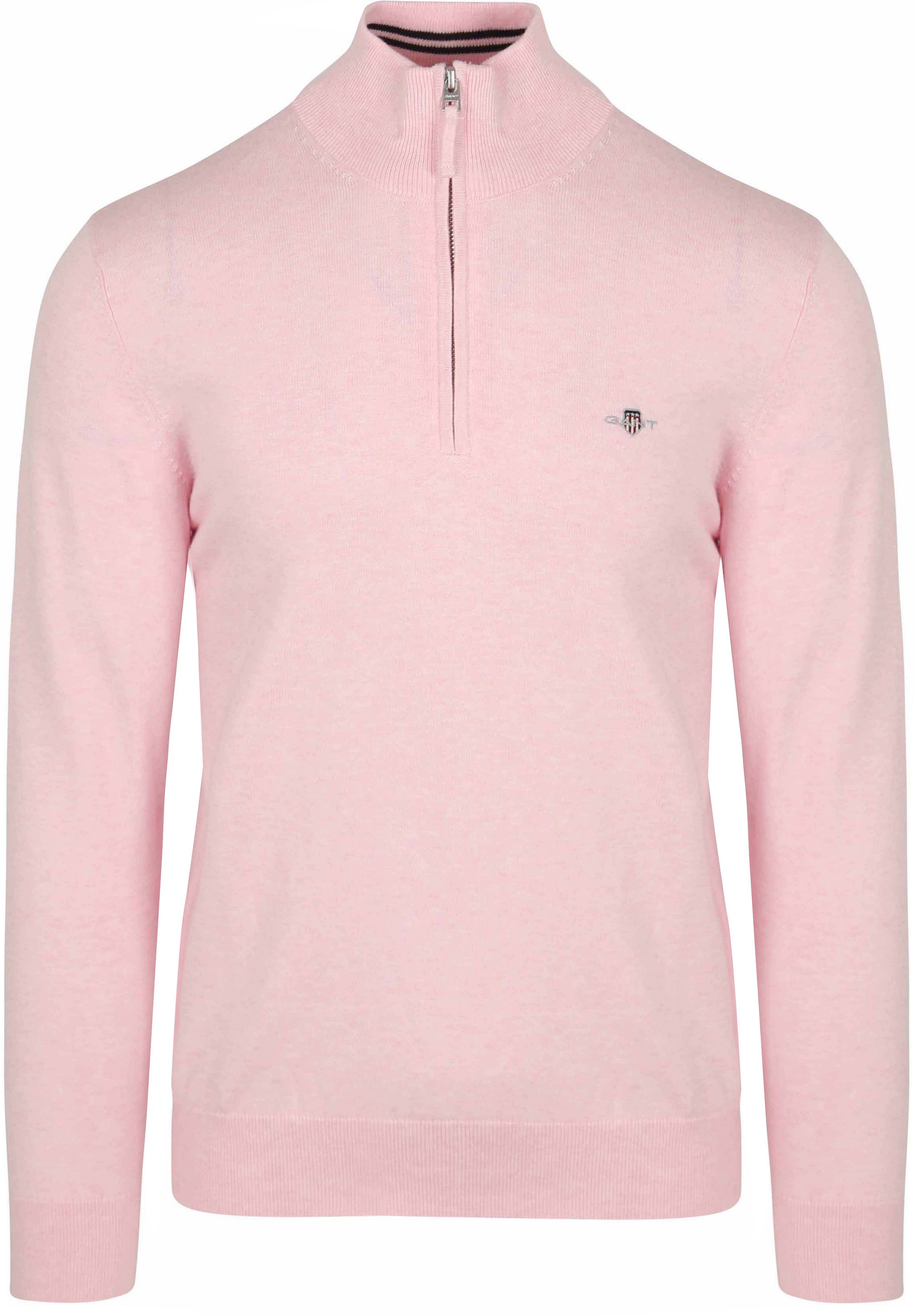 Gant Half Zip Pullover Light Pink 8030564-698 order online | Suitable