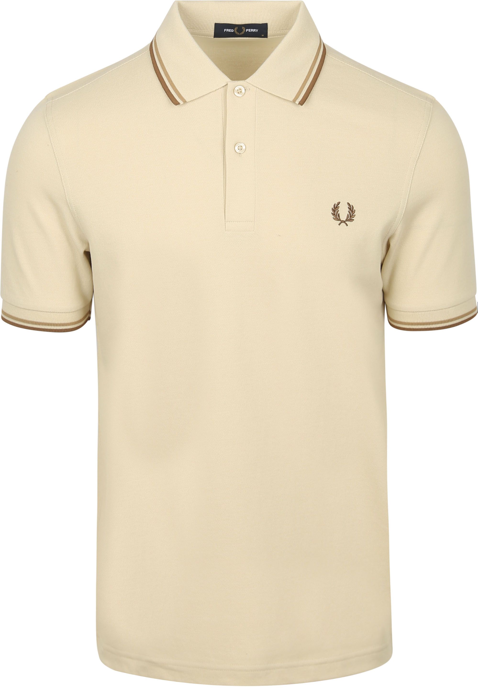  Fred Perry Polo Twin Tipped M3600 Beige M3600-Z53 order online | Suitable