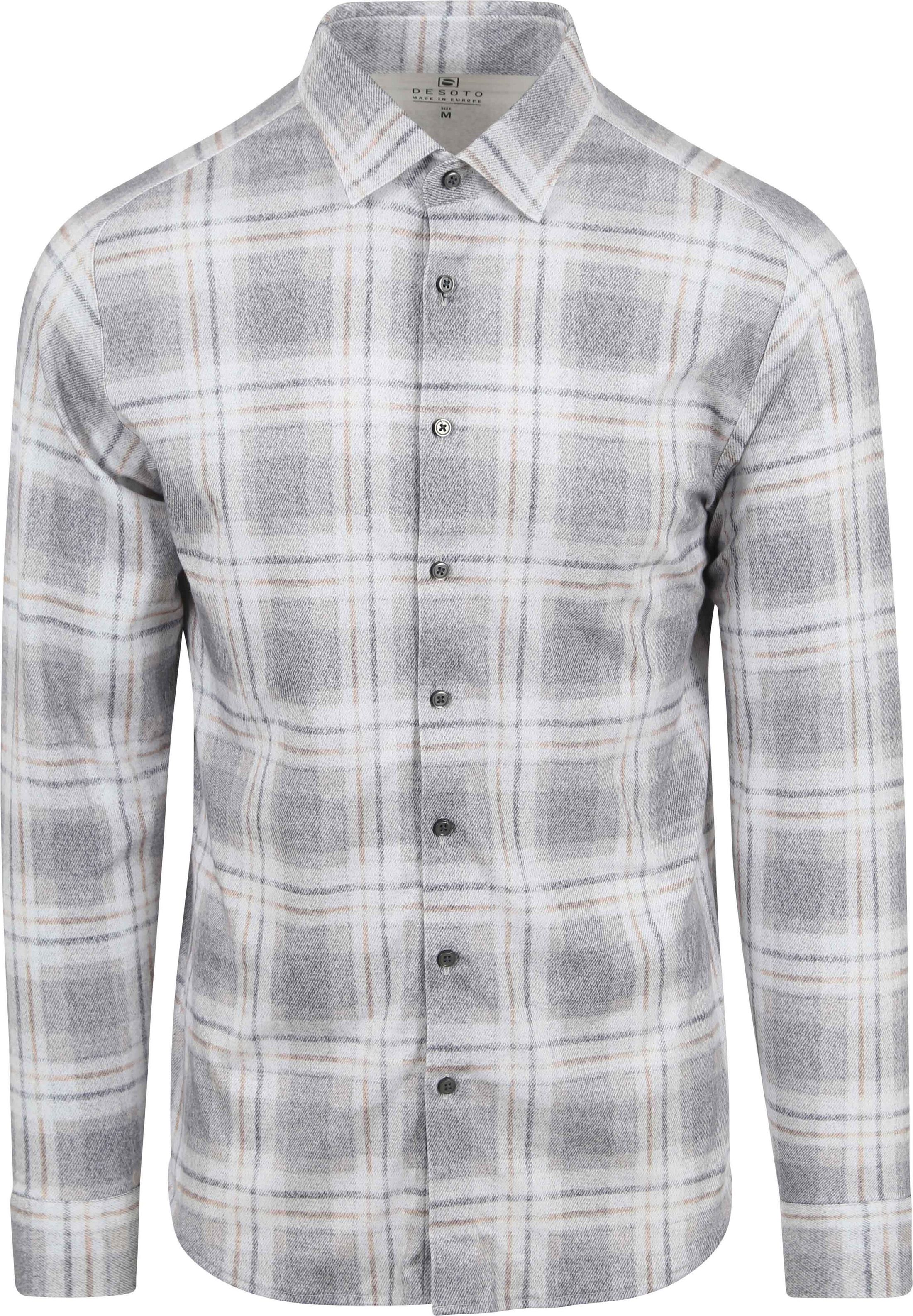 Desoto Shirt Checks Grey 78228-3-714 order online | Suitable