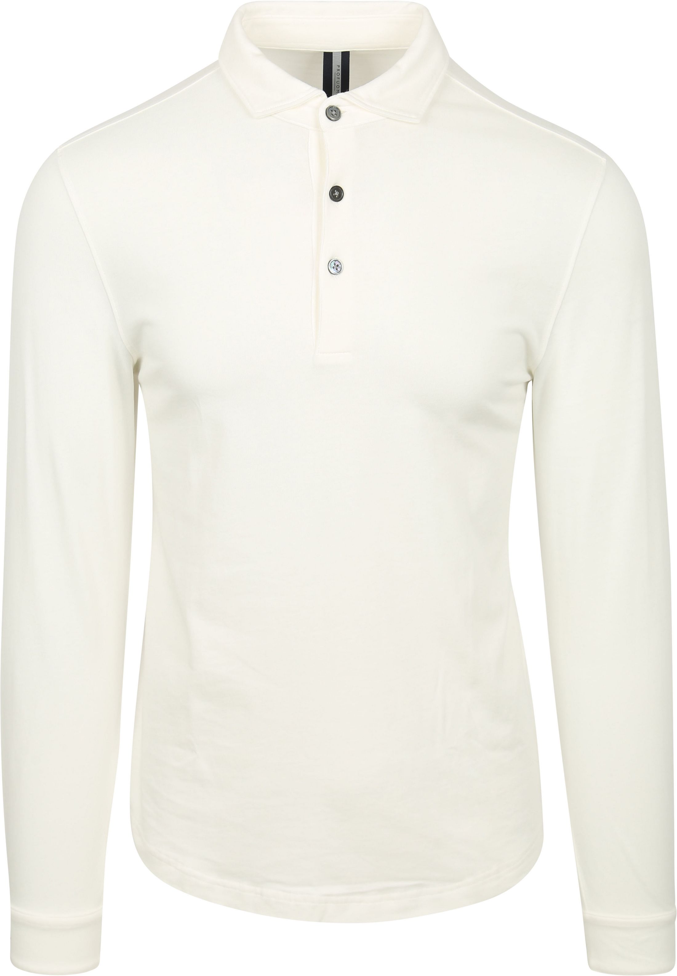 Profuomo Polo Manches Longues Off White PP2J00001D-E commander en ligne | Suitable