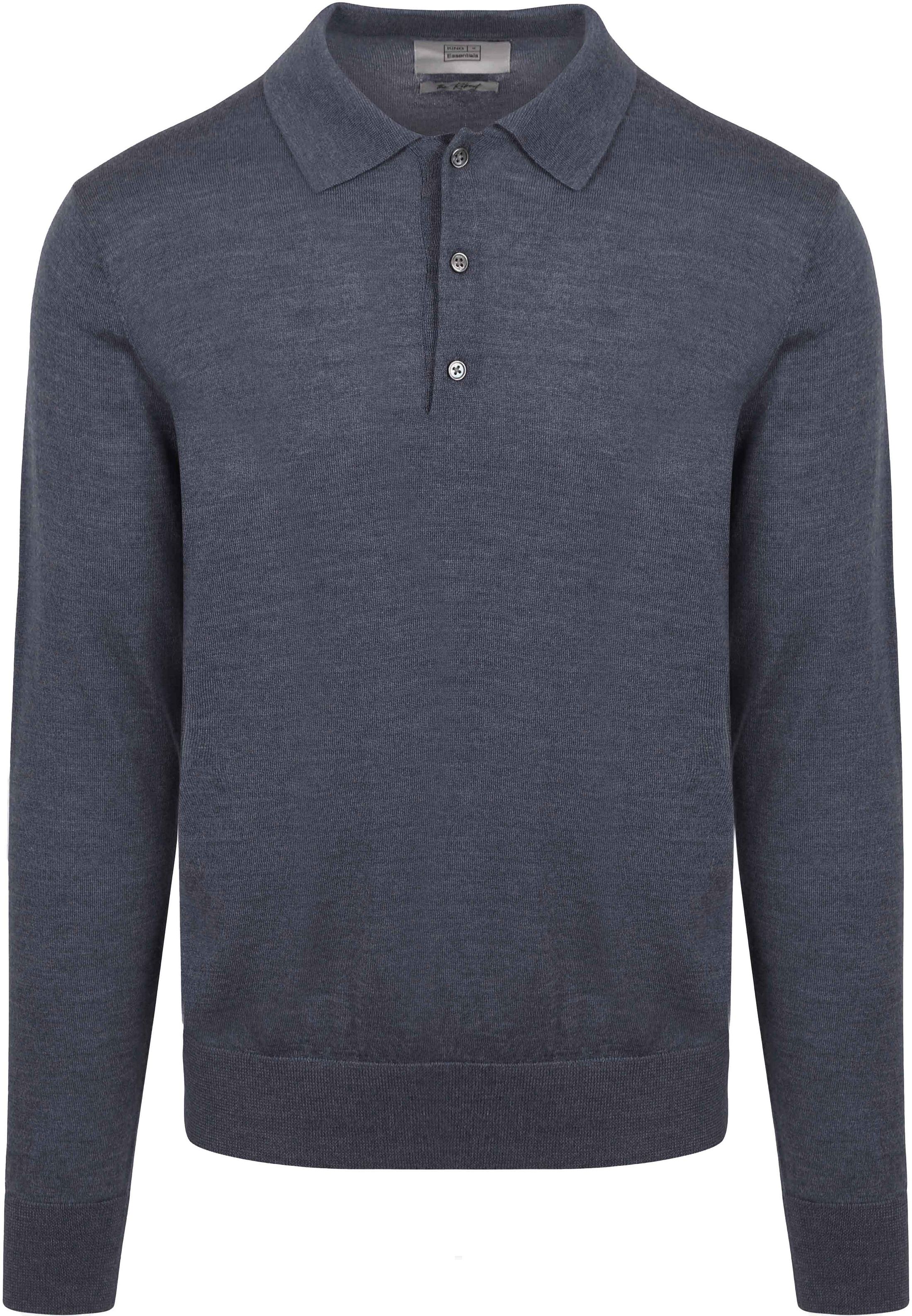King Essentials The Robert Long Sleeve Poloshirt Merino Anthrazit KM111030002-C003T kaufen | Suitable