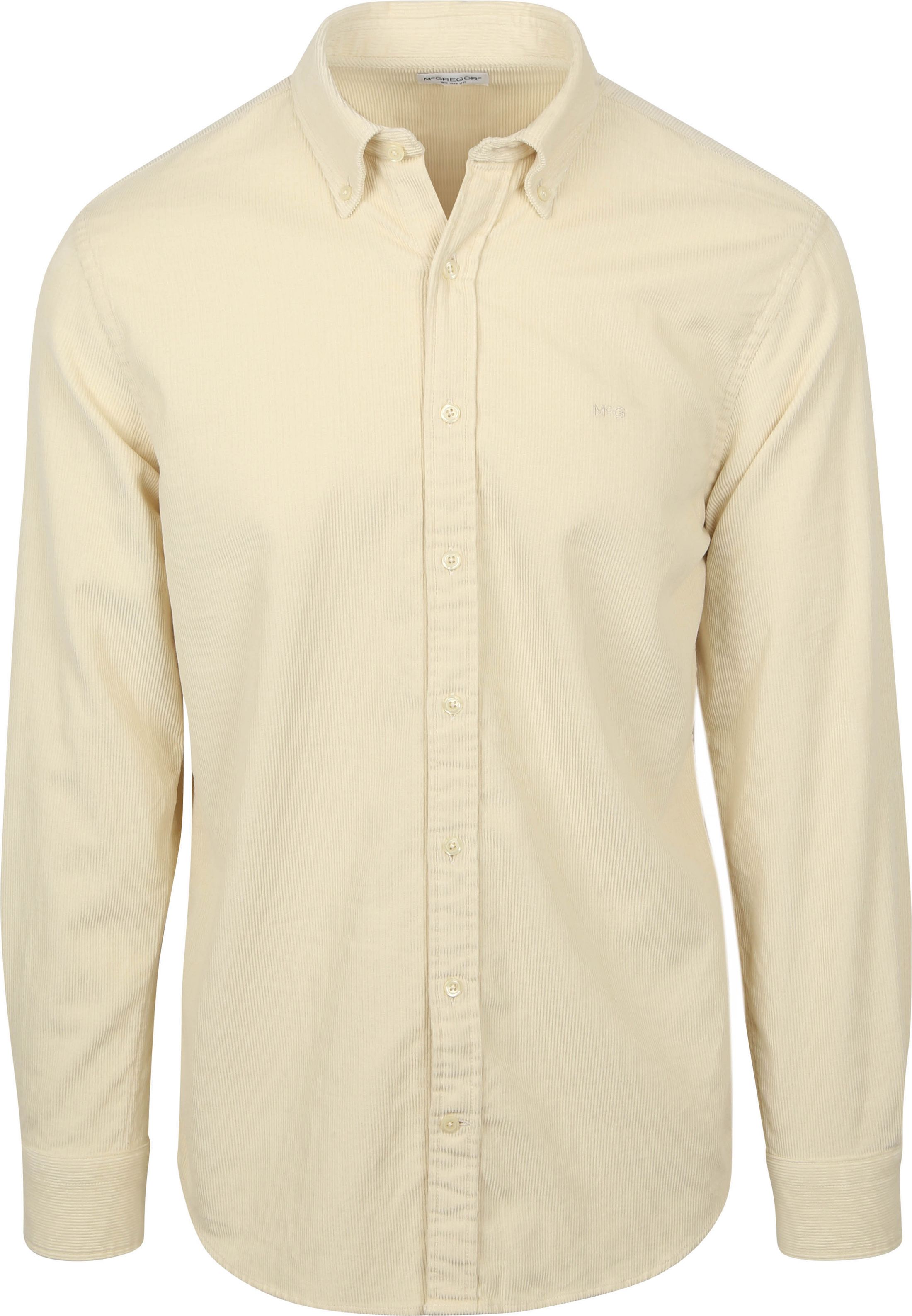 McGregor Overhemd Corduroy Ecru MM252.6001.07-9100 kopen | Suitable