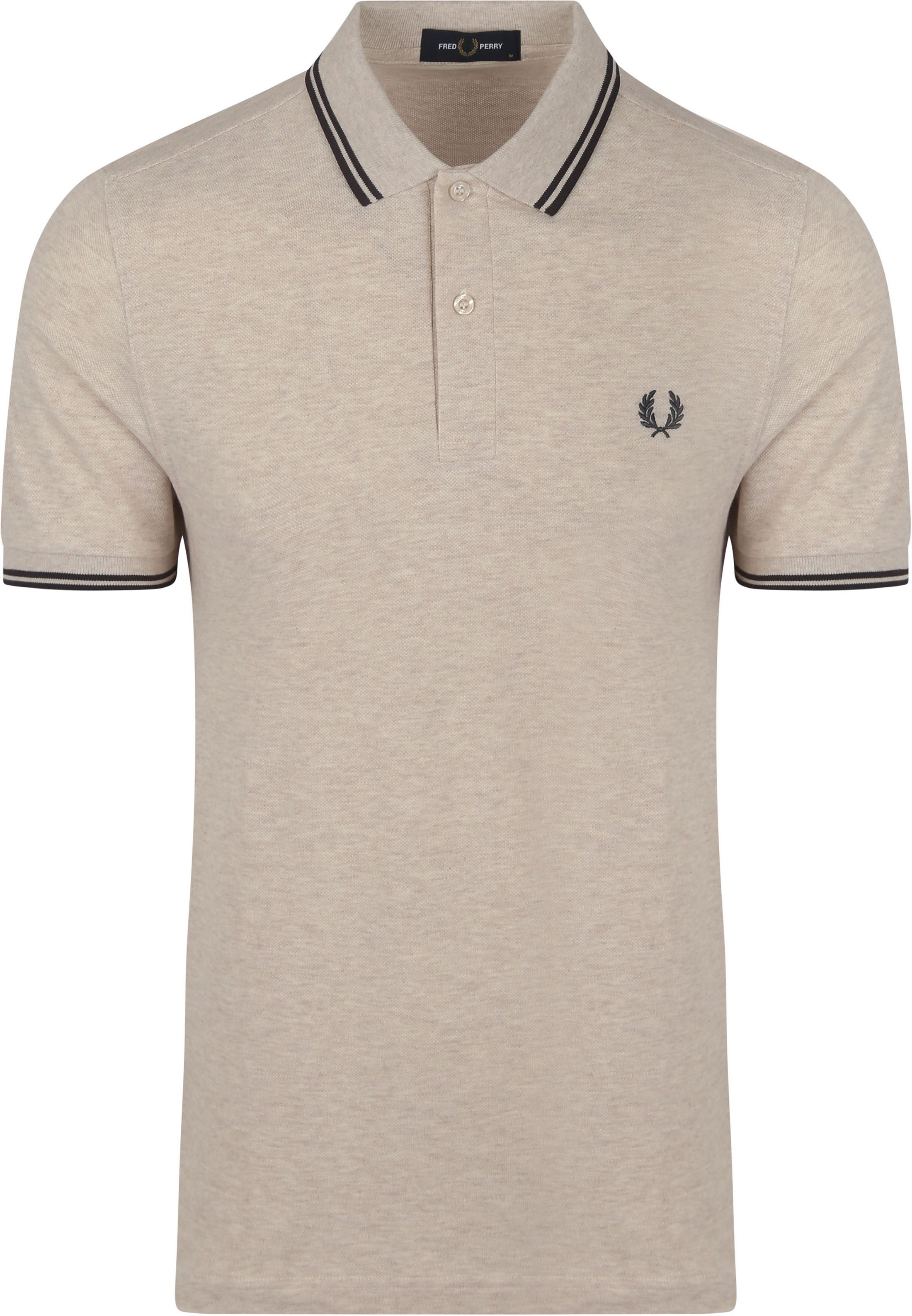 Fred Perry Polo M3600 Beige Melange W50 M3600-W50 order online | Suitable