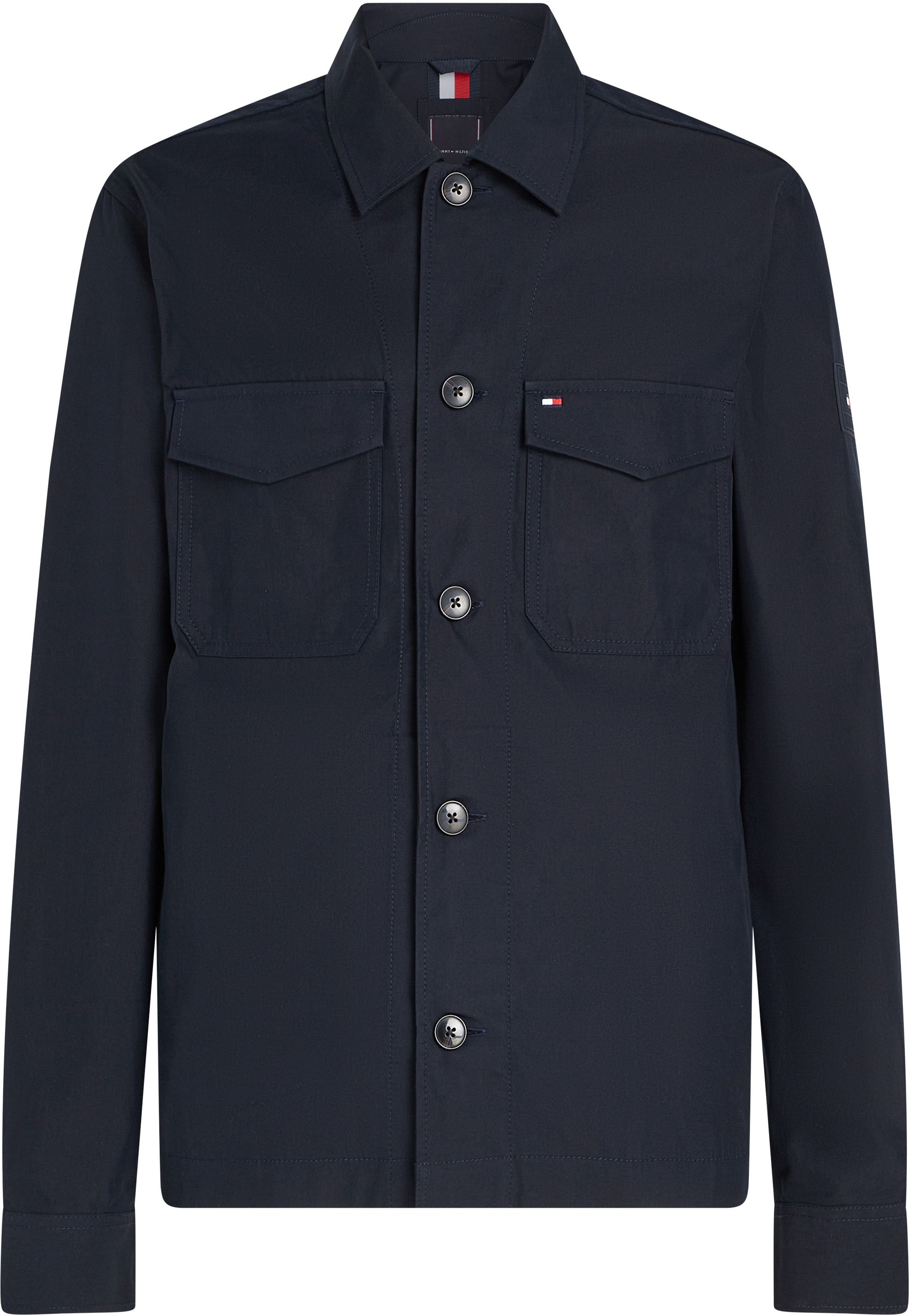 Tommy Hilfiger Overshirt Navy MW0MW38712-DW5 kopen | Suitable