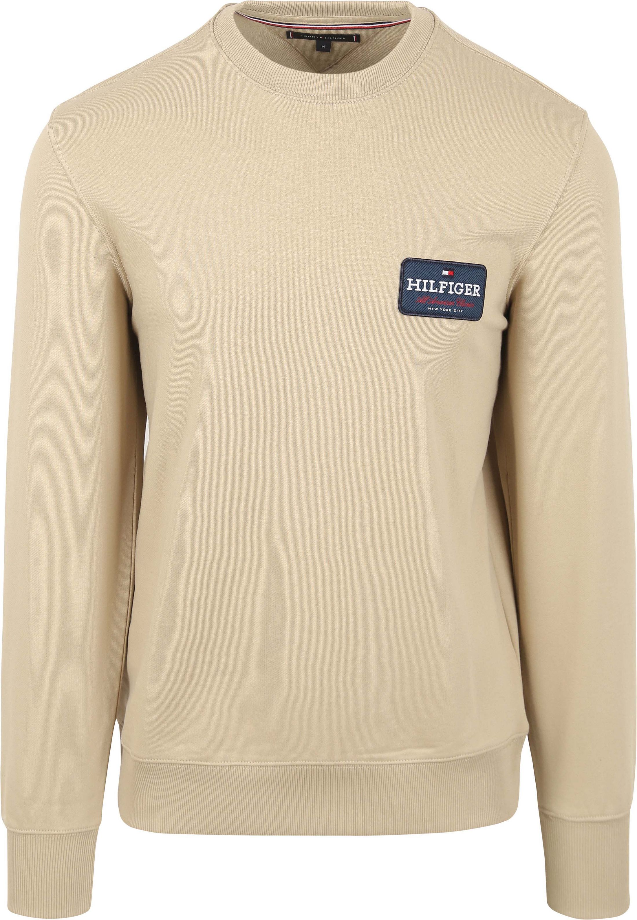 Tommy Hilfiger Sweater Roundel Logo Beige MW0MW38689-RBT kopen | Suitable