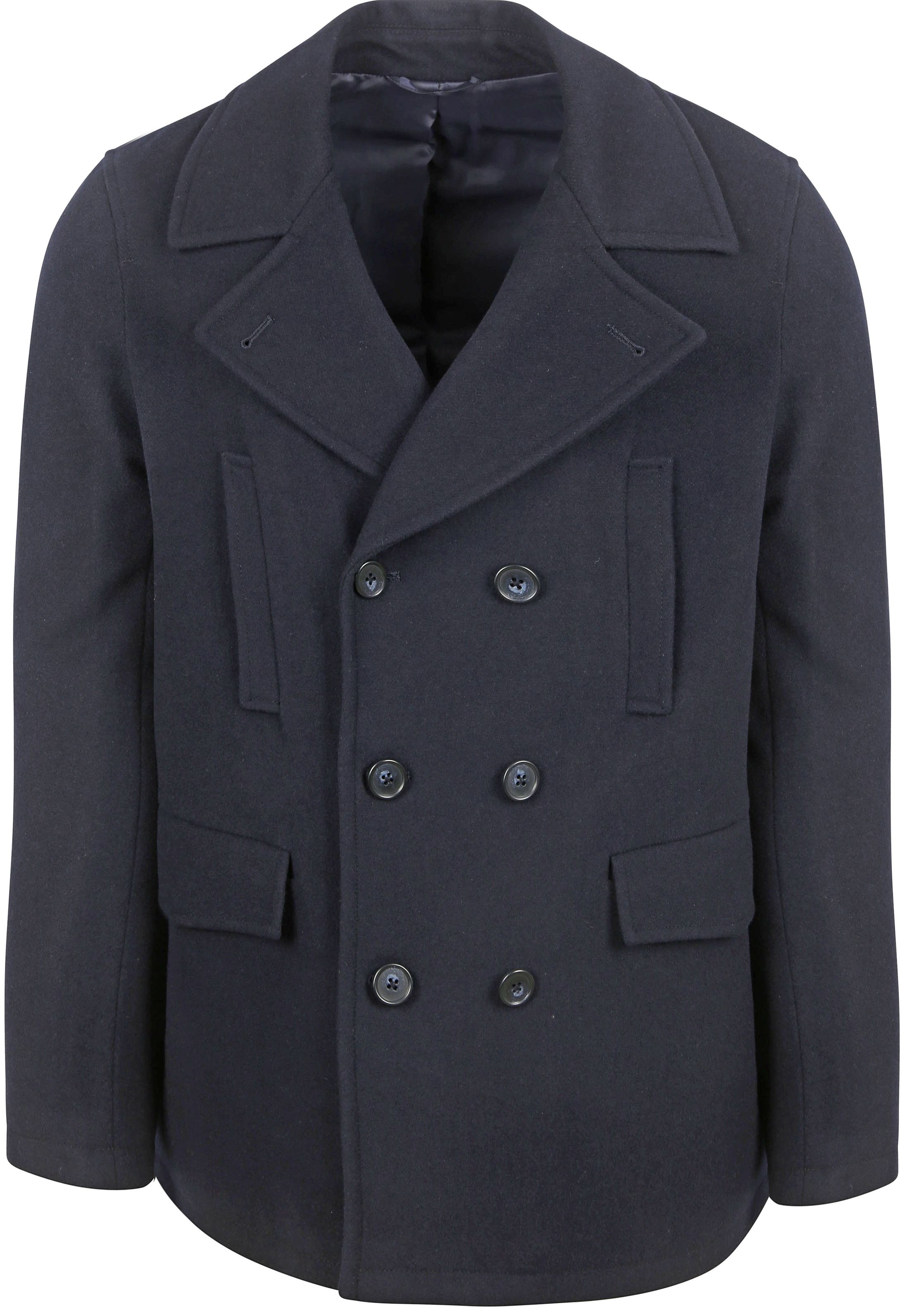 Suitable Caban Coat Wol Navy JA-WOLCAB-STBL-24.01 kopen | Suitable