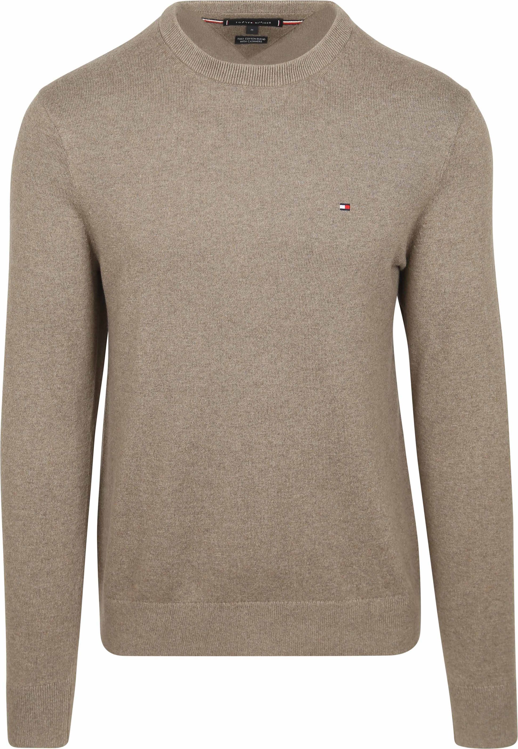 Tommy Hilfiger Pullover Cotton Kashmir Taupe MW0MW28046-HI3 order online | Suitable