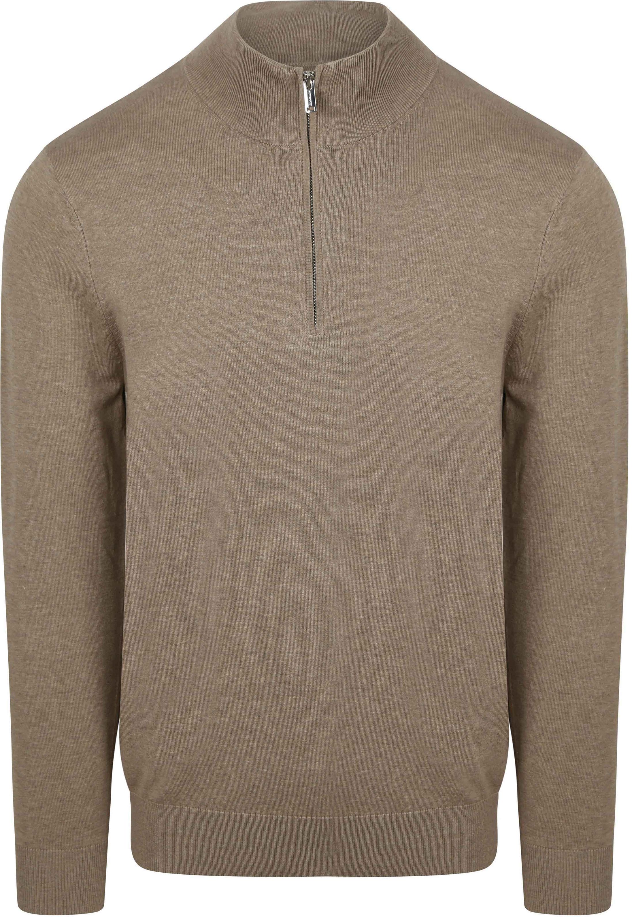 Profuomo Half Zip Pullover Luxury Beige PP2J00010C-F order online | Suitable
