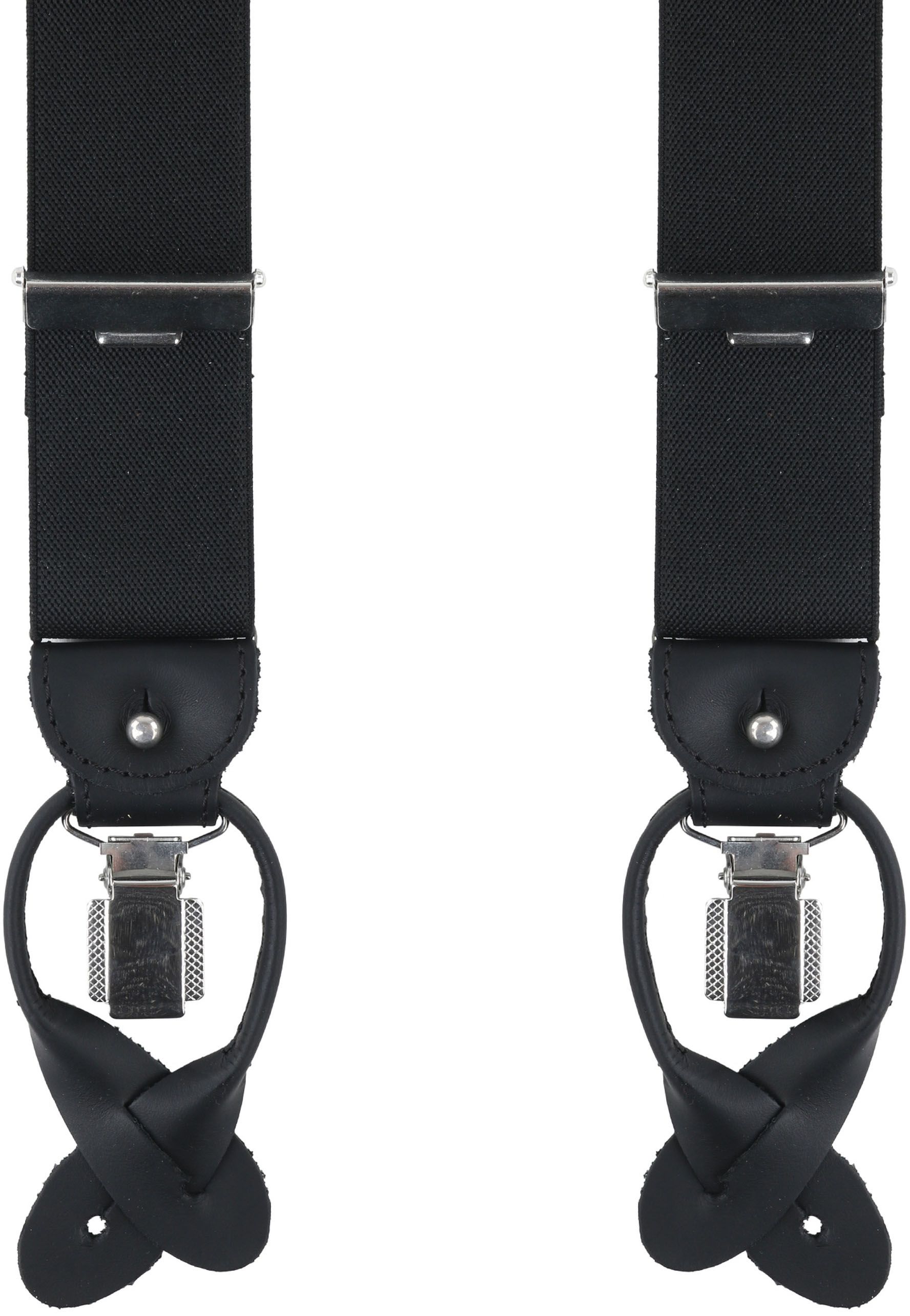Profuomo Hosenträger Schwarz PP1L00001A-A