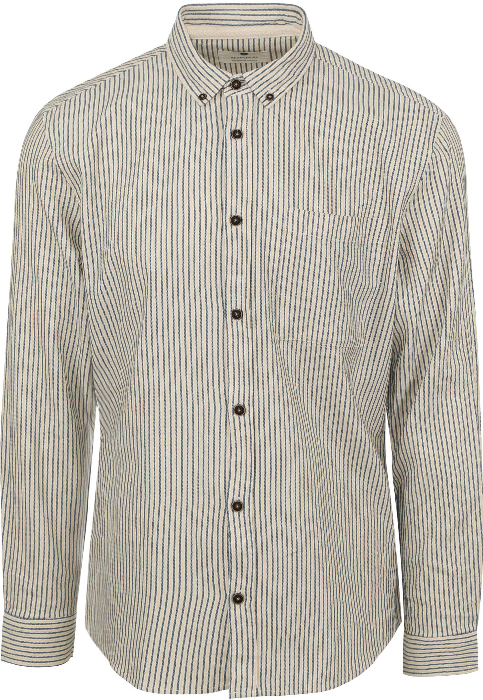 Anerkjendt Shirt Konrad Stripes Blue order online | 9010500528 | Suitable Norway