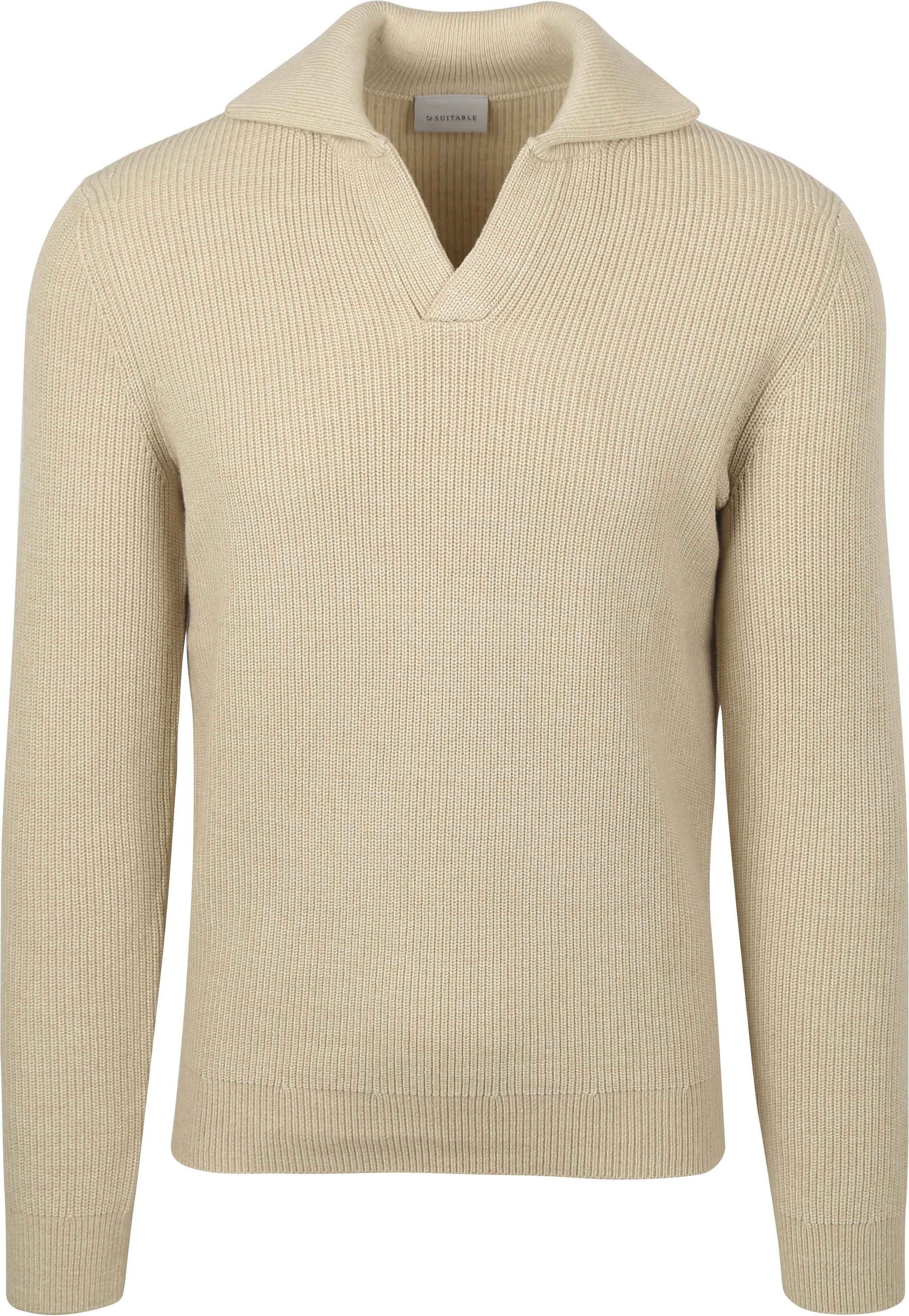 Suitable Pullover Riva Knit Ecru order online | PU-COWO-RIVA-FCD Off White 36715 | Suitable Lithuania