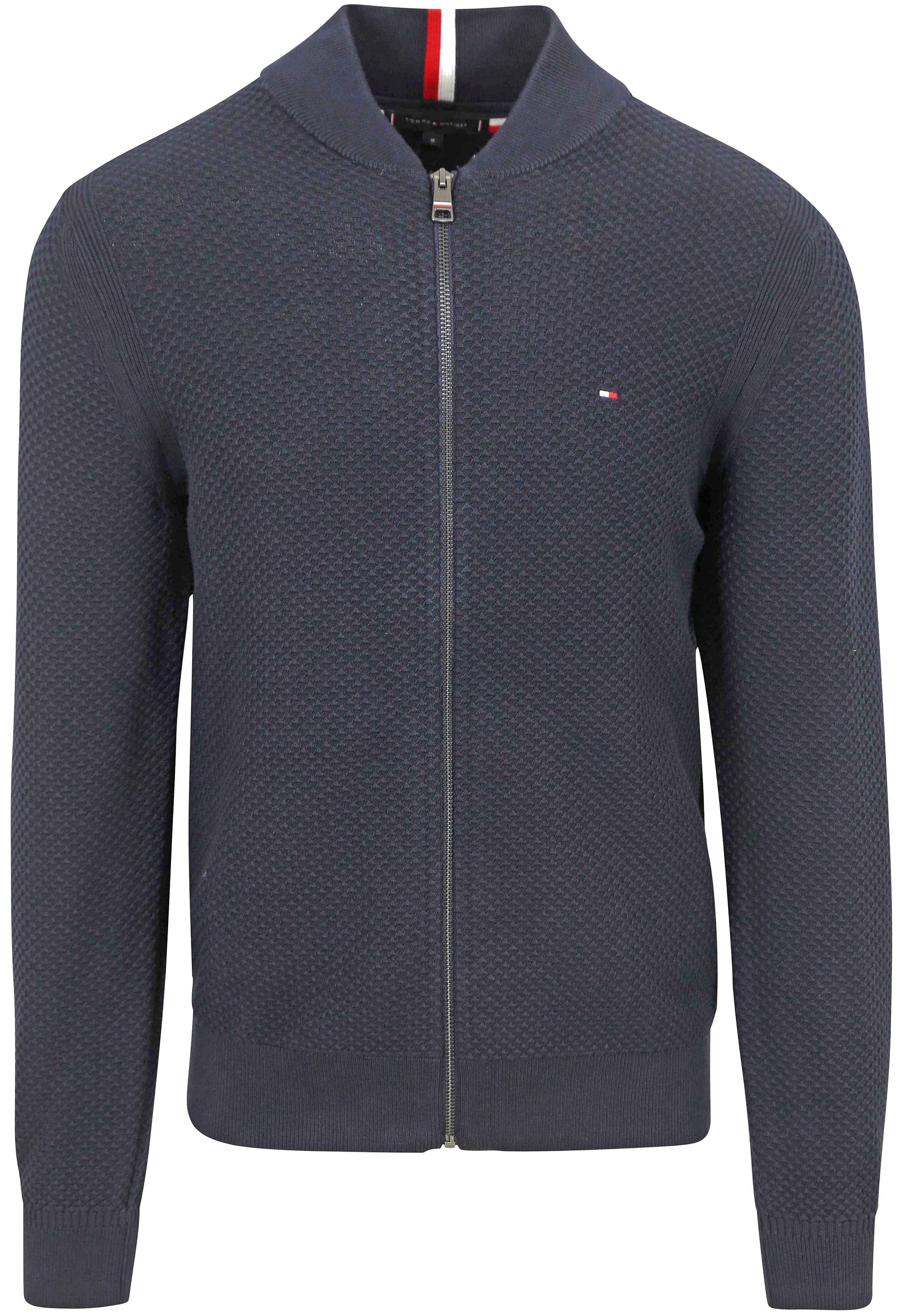 Tommy Hilfiger Cardigan Structure Navy order online | MW0MW34693-DW5 | Suitable Lithuania