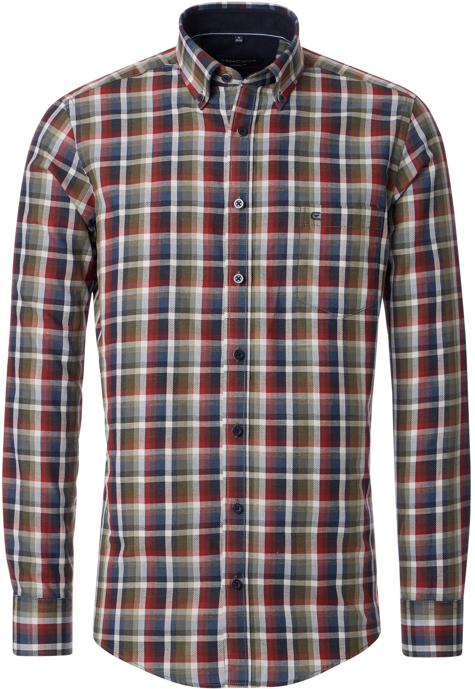 Casa Moda Casual Shirt Checks Multicolour 444304100-450 order online | Suitable