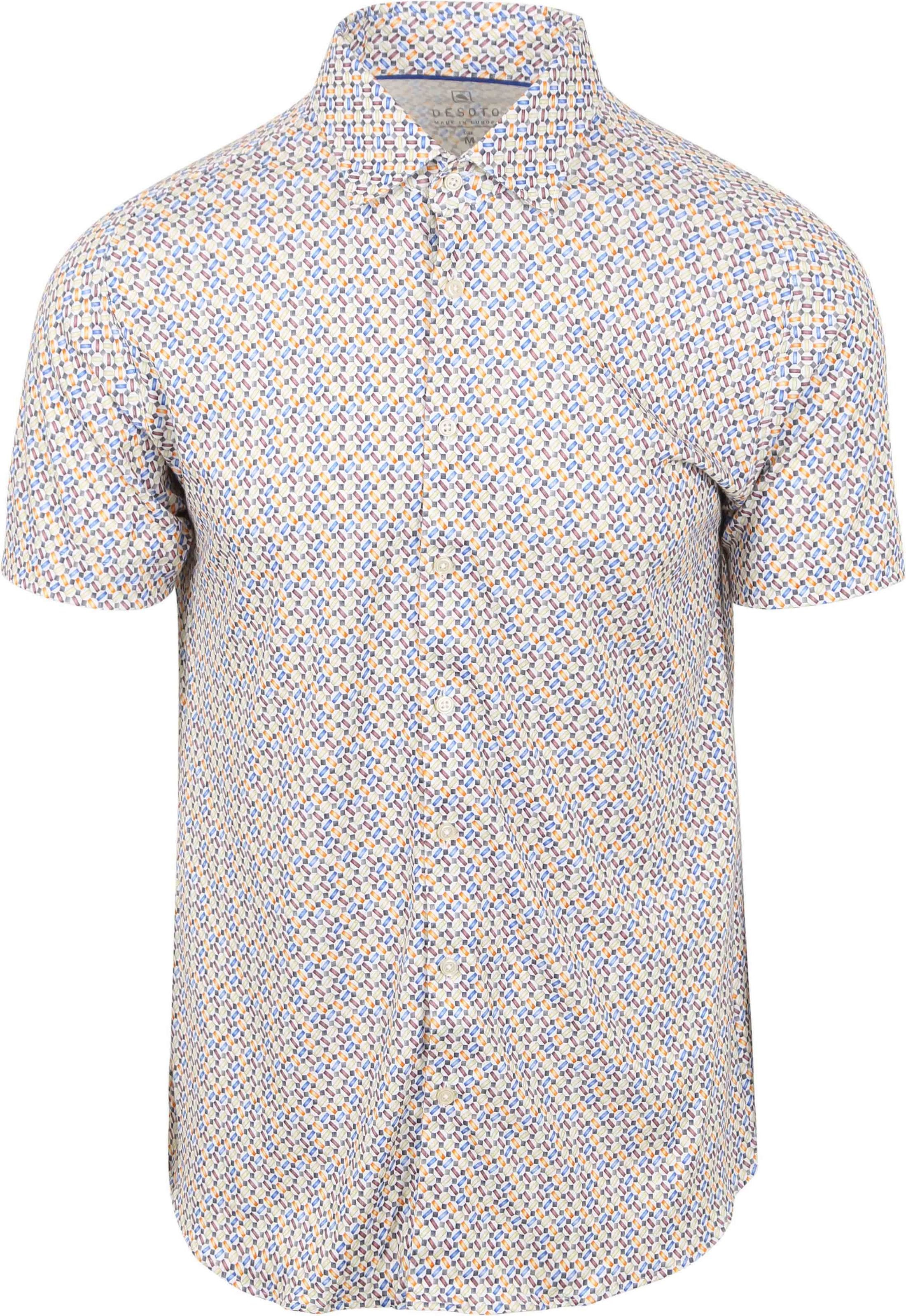 Desoto Short Sleeve Jersey Overhemd Print Multicolor 82032-3-219 kopen | Suitable