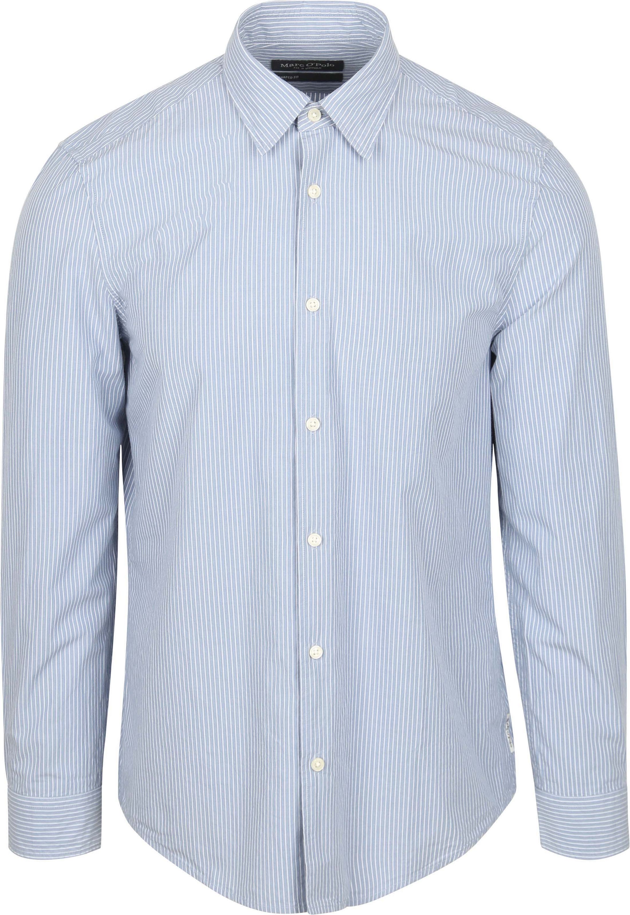 Marc O'Polo Overhemd Stripe Light Blue  528729742358-I82 order online | Suitable