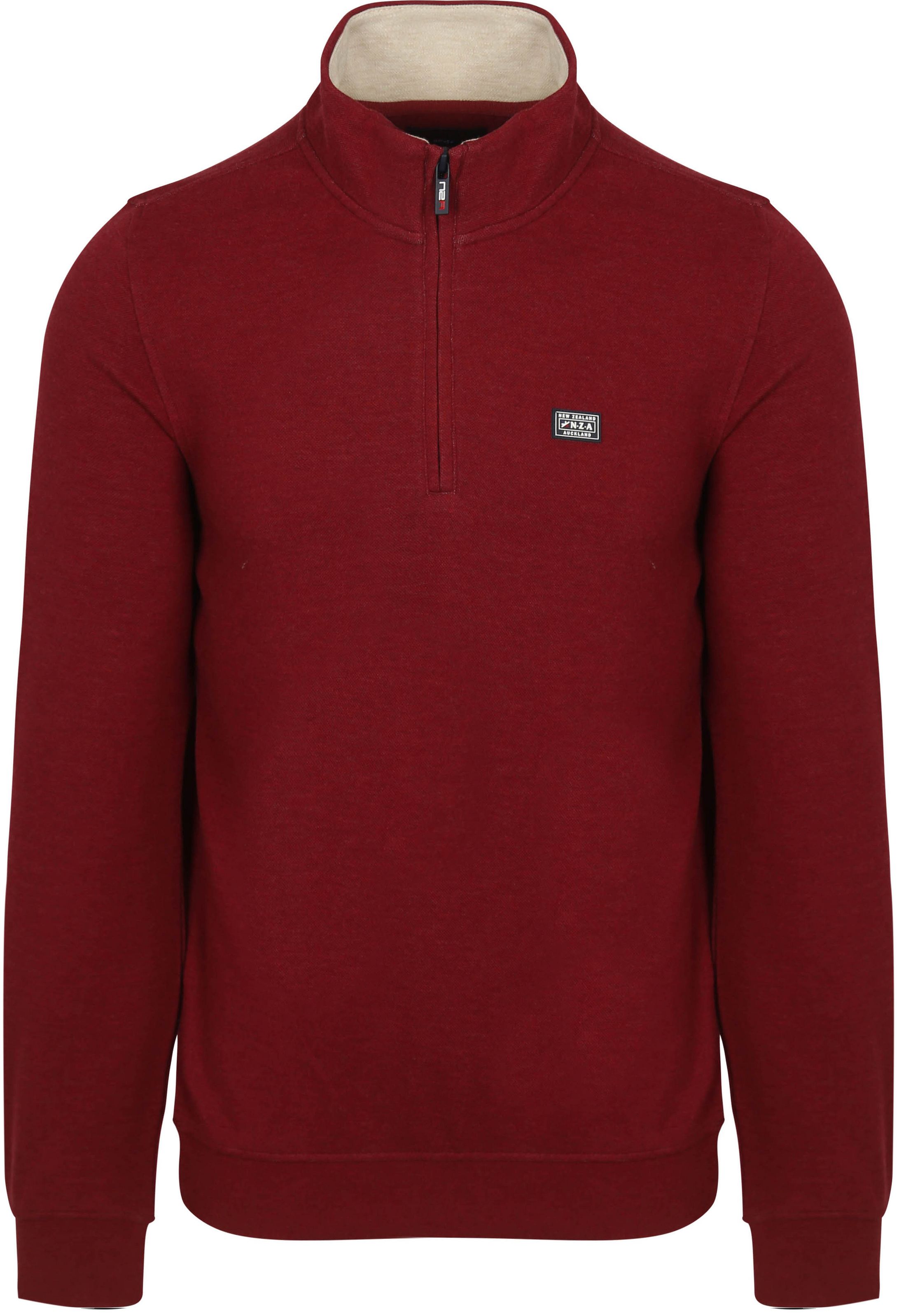 NZA Halfzip Samuel Cherry red order online | Suitable