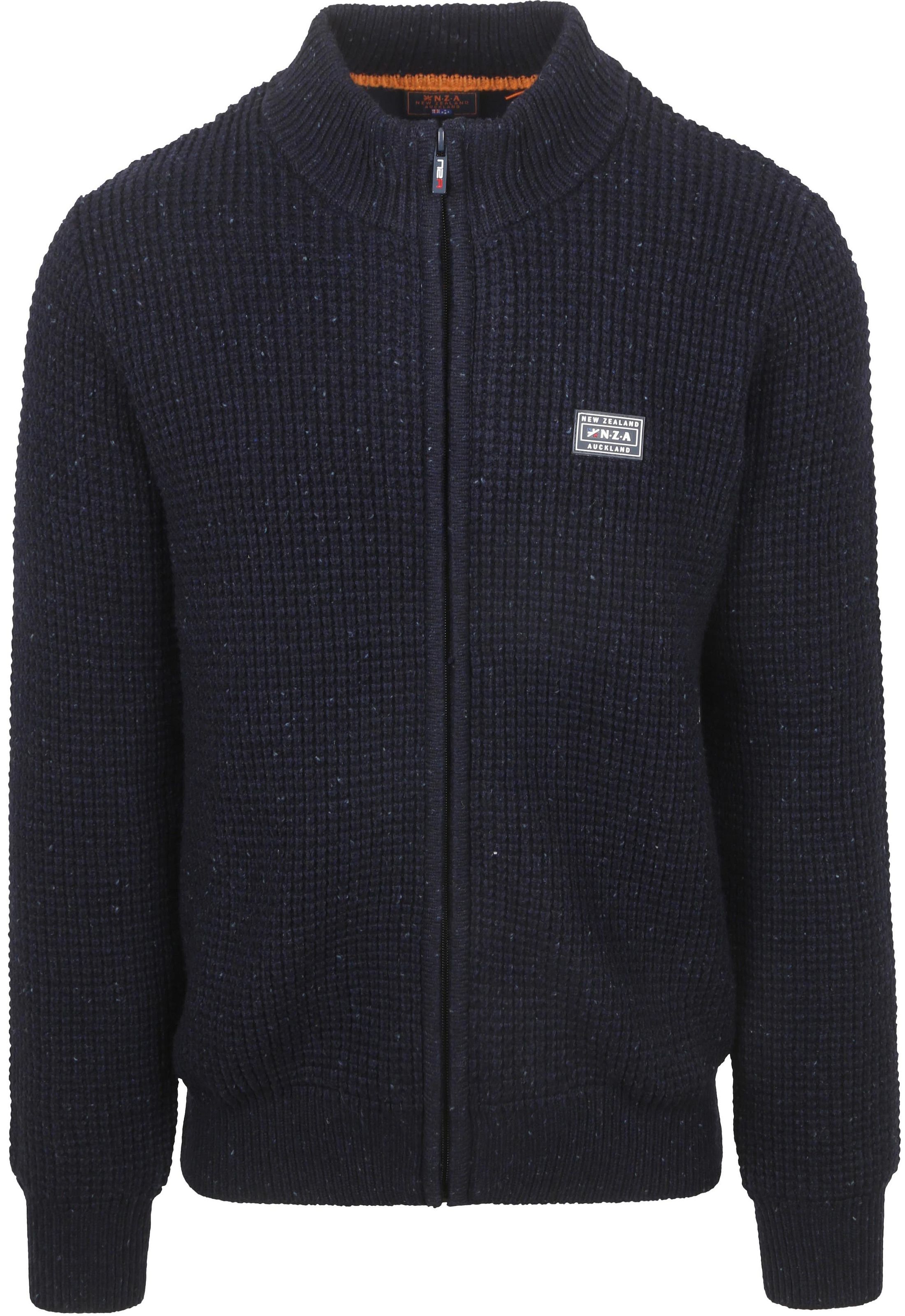 NZA Cardigan Wool Mix Dominick Navy order online | Suitable